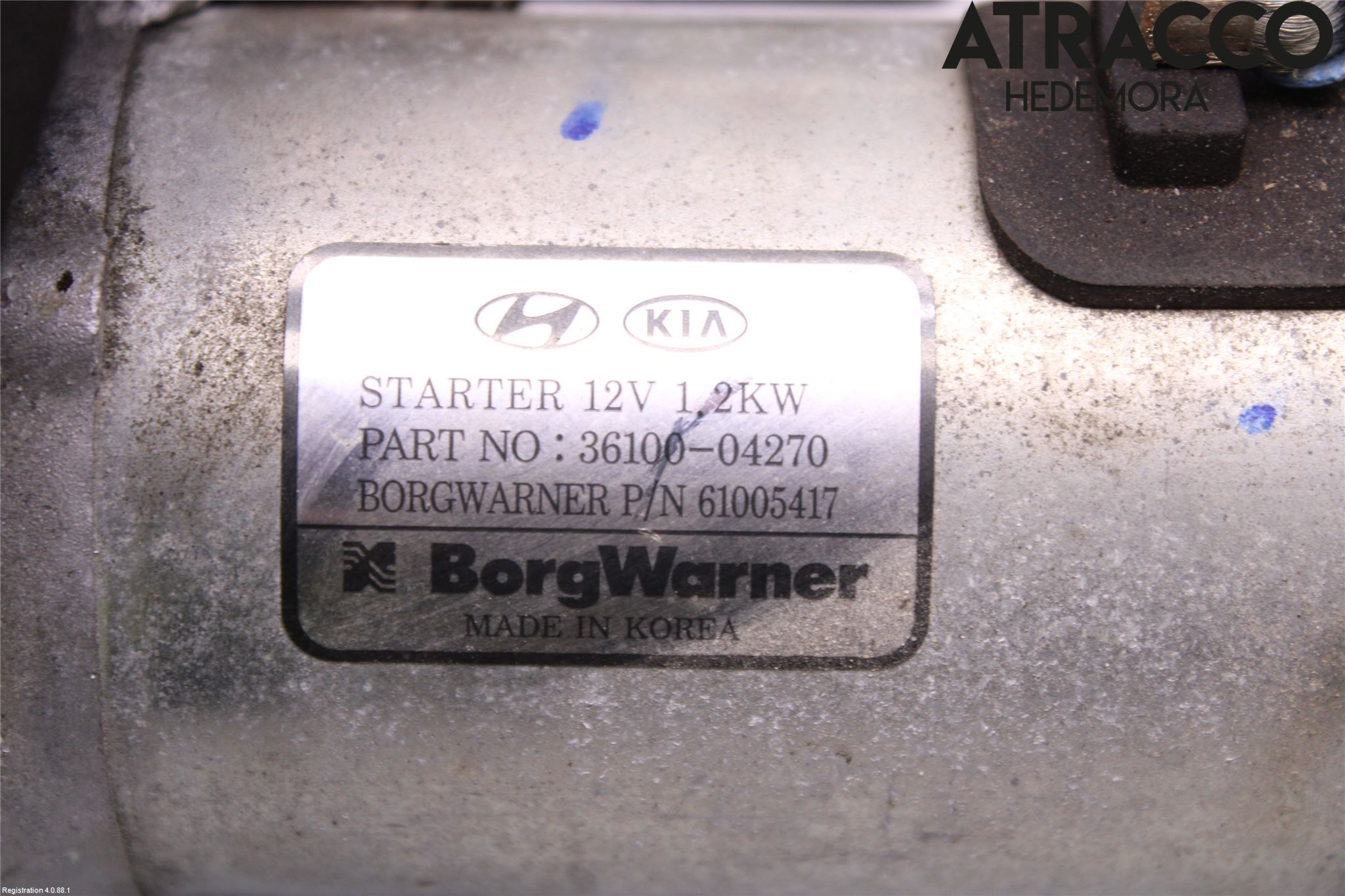 Hyundai i20 GB 15-20 Startmotor