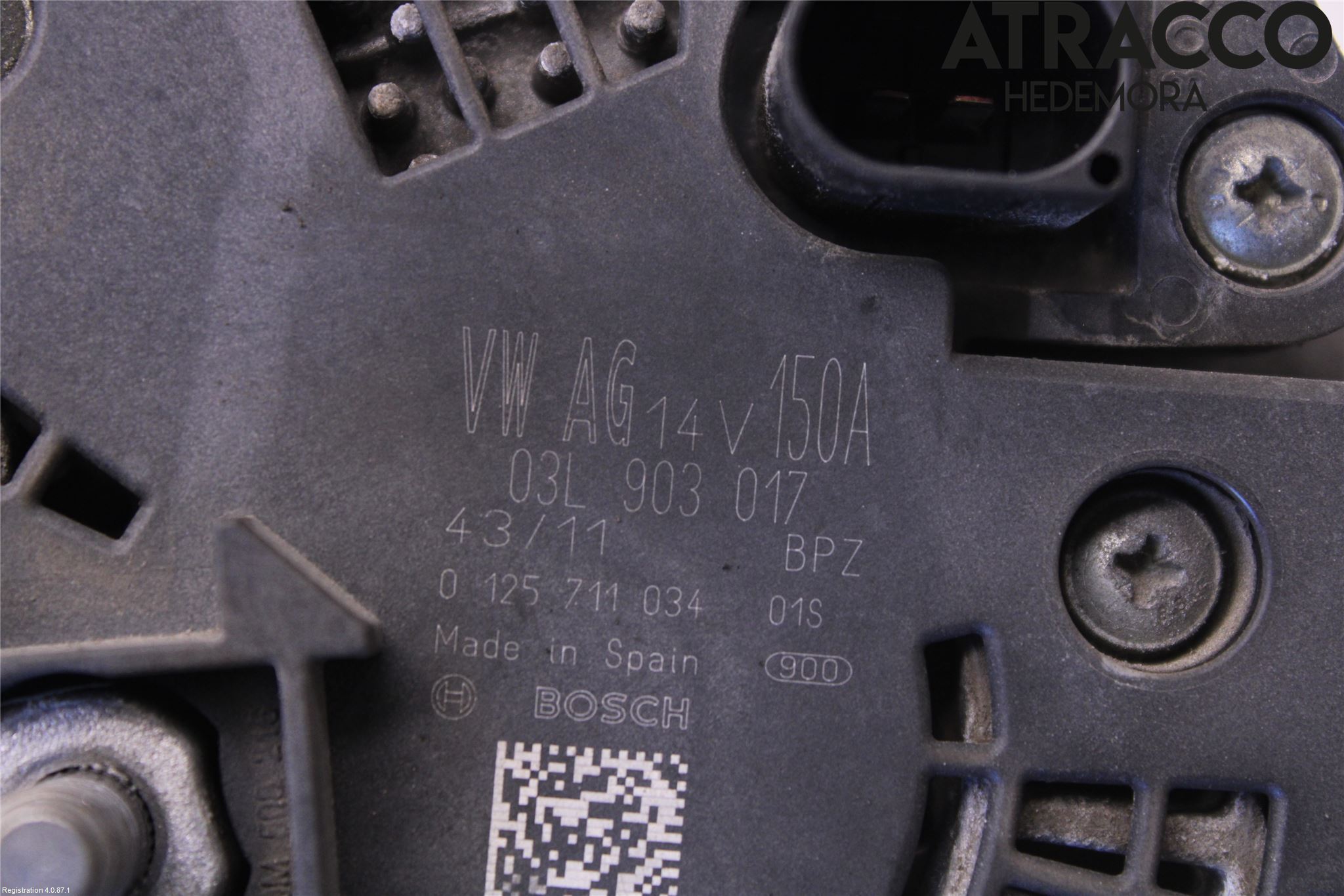 Audi A5 07-16 Generator