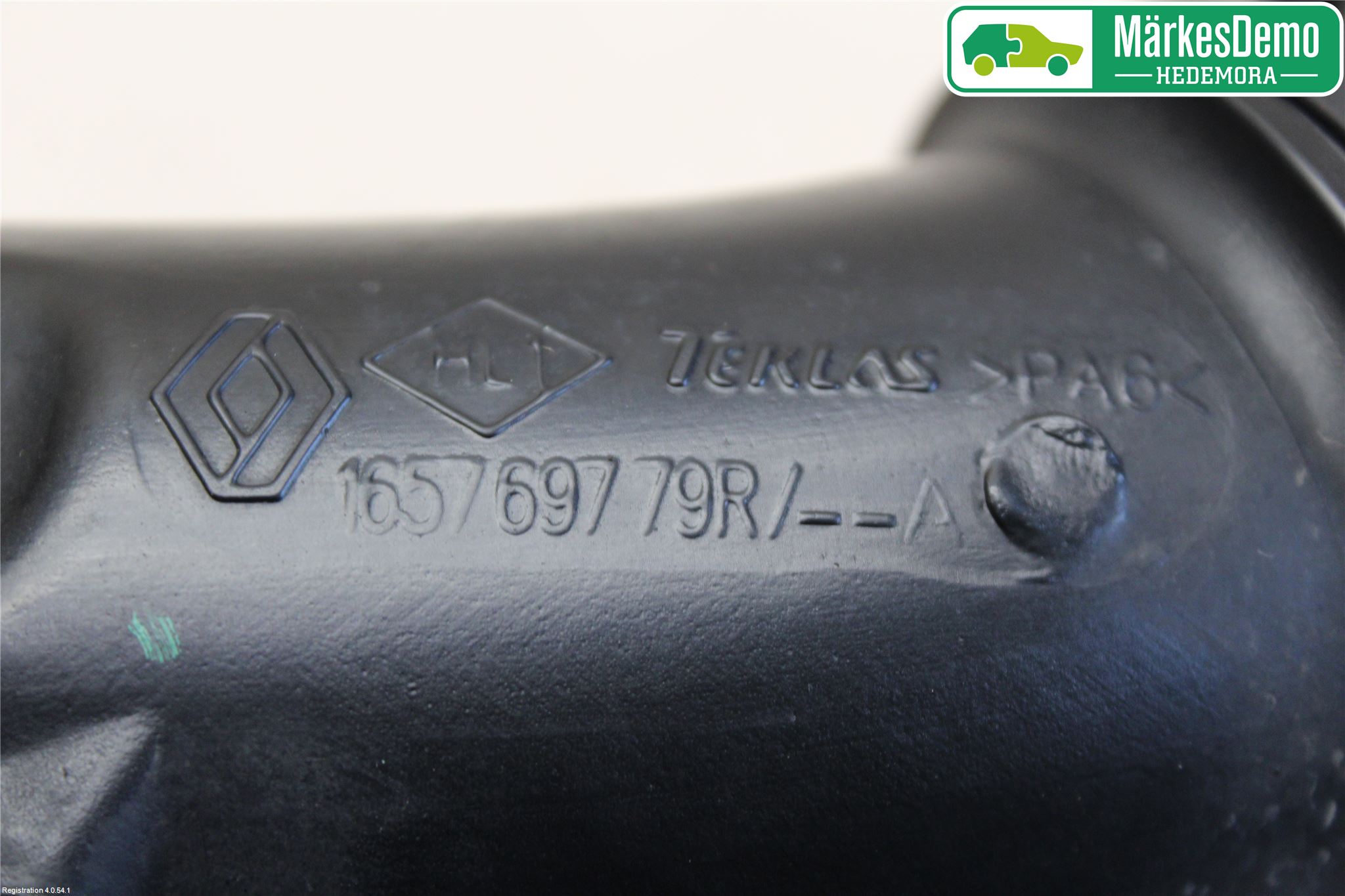 Dacia SANDERO/STEPWAY 13-20 Laddluft-Intercoolerrör