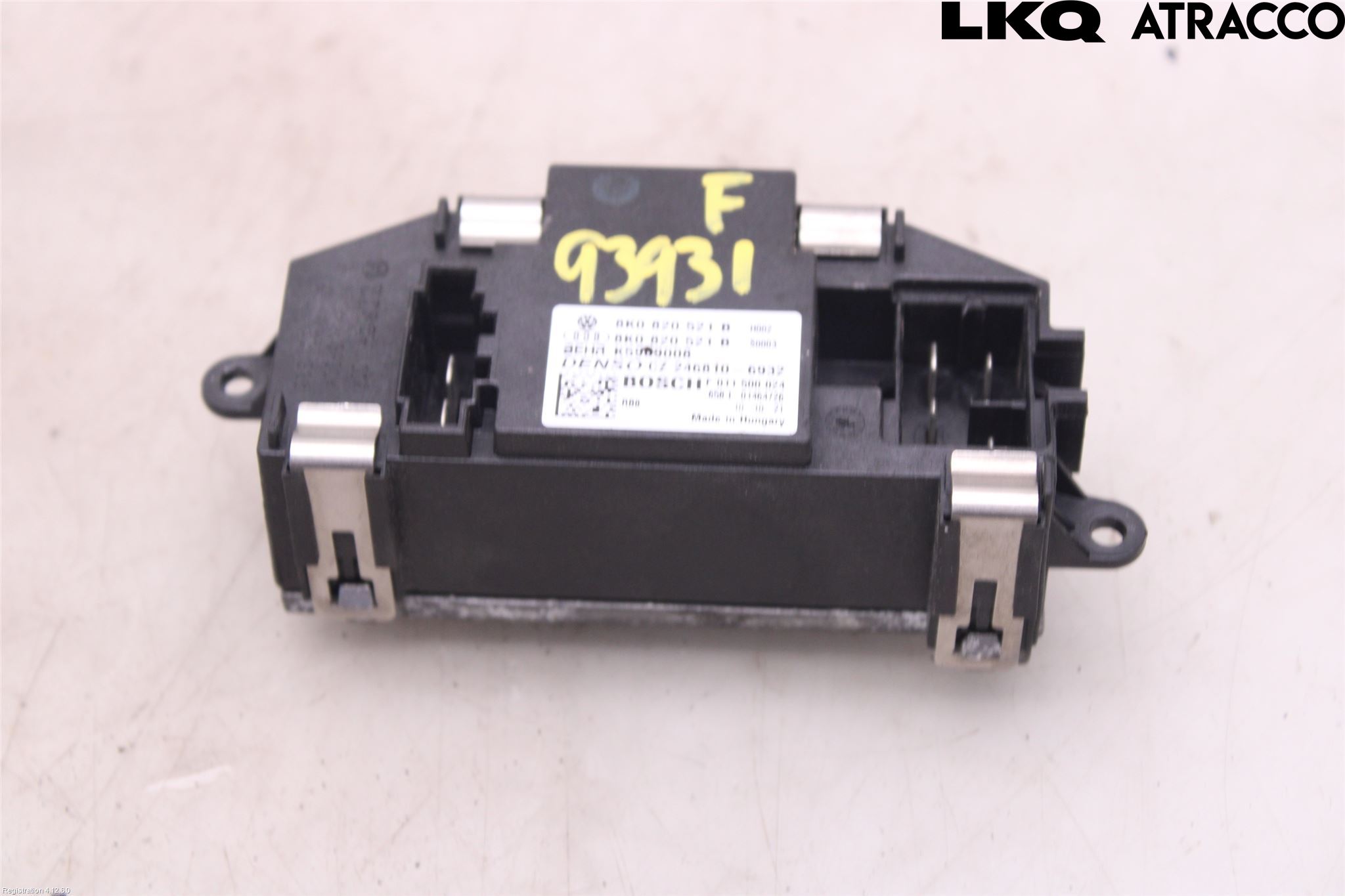 Audi A4/S4 08-11 Värmefläktsmotstånd