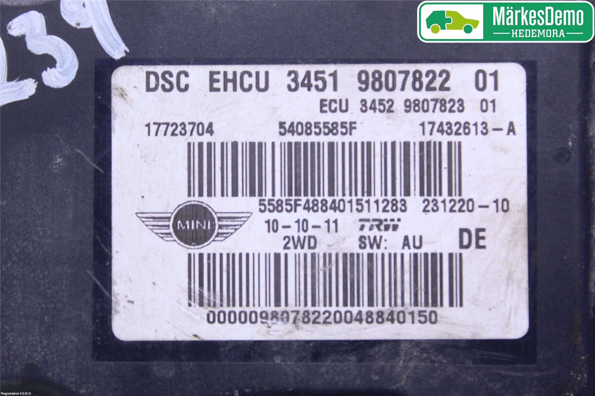 Mini COUPE R56 05-14 Abs Hydraulaggregat