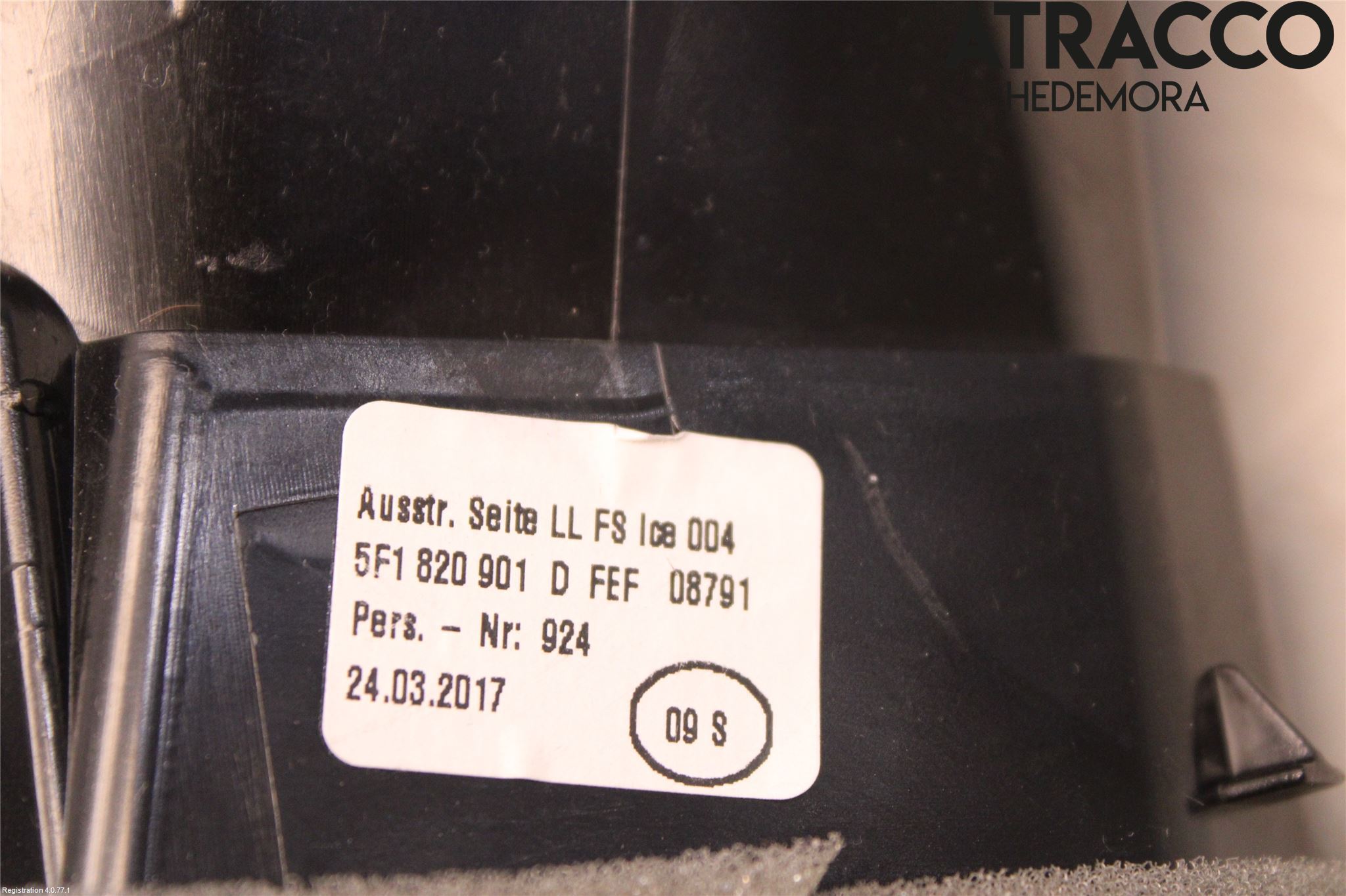 Seat LEON 13-20 Defrosterkanal-Munstycke