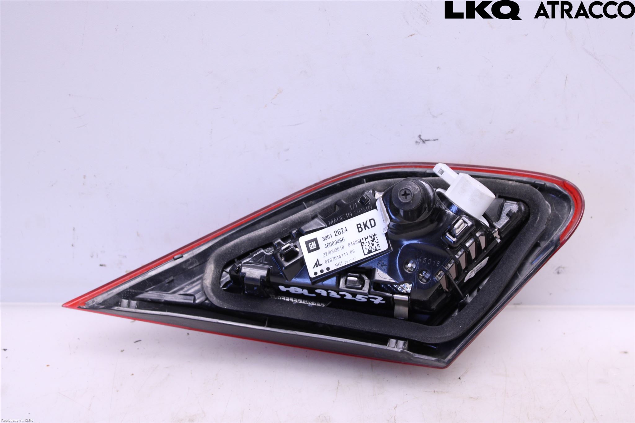 Opel CORSA E 15-19 Bakljus Lucka Hö