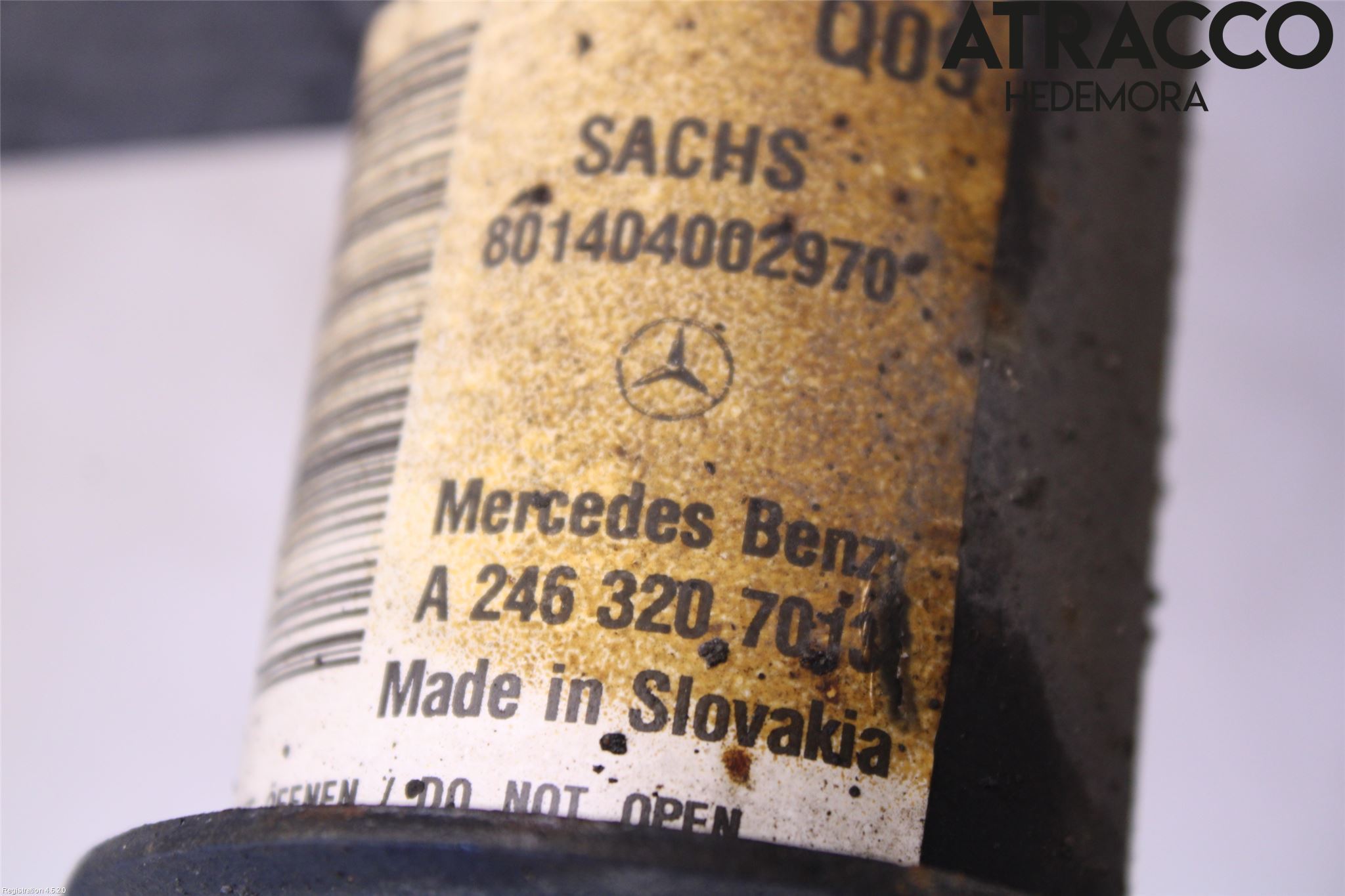 Mercedes-Benz MB B-KLASS (W246/W242) 12-19 Fjäderben Fram Höger