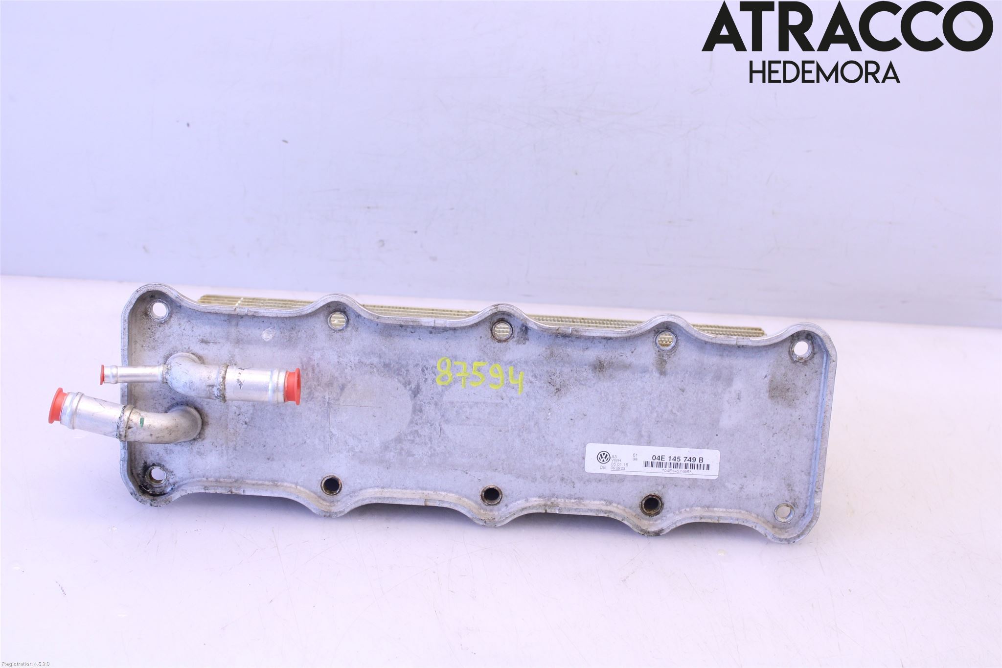 Audi A3/S3 8V 13-20 Laddluft-Intercooler Kyl