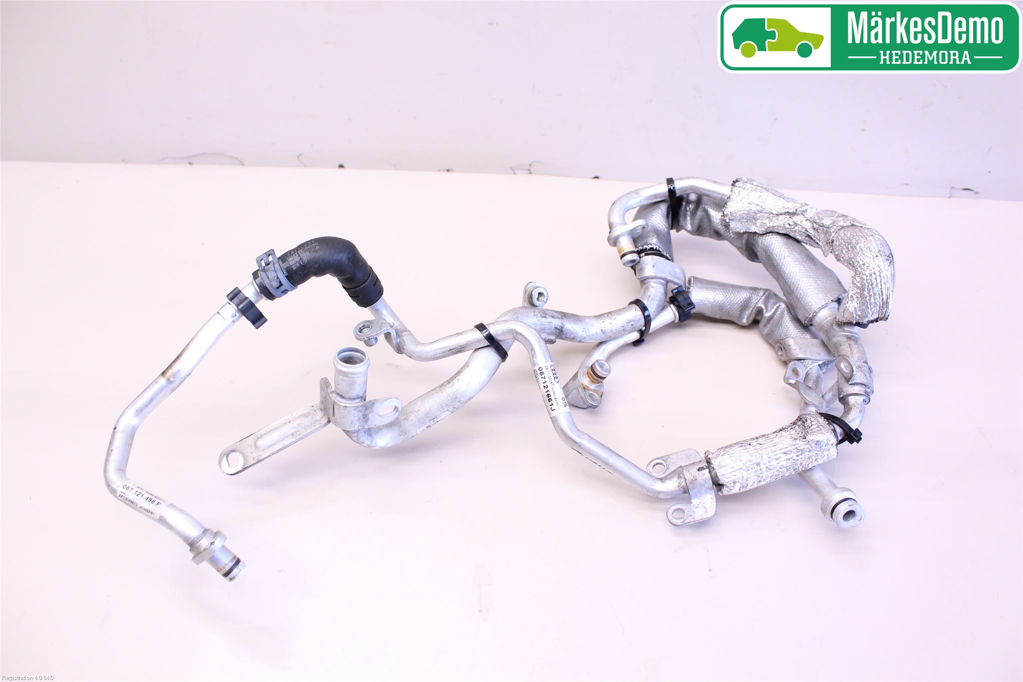 Porsche PANAMERA 09- Turbovattenrör