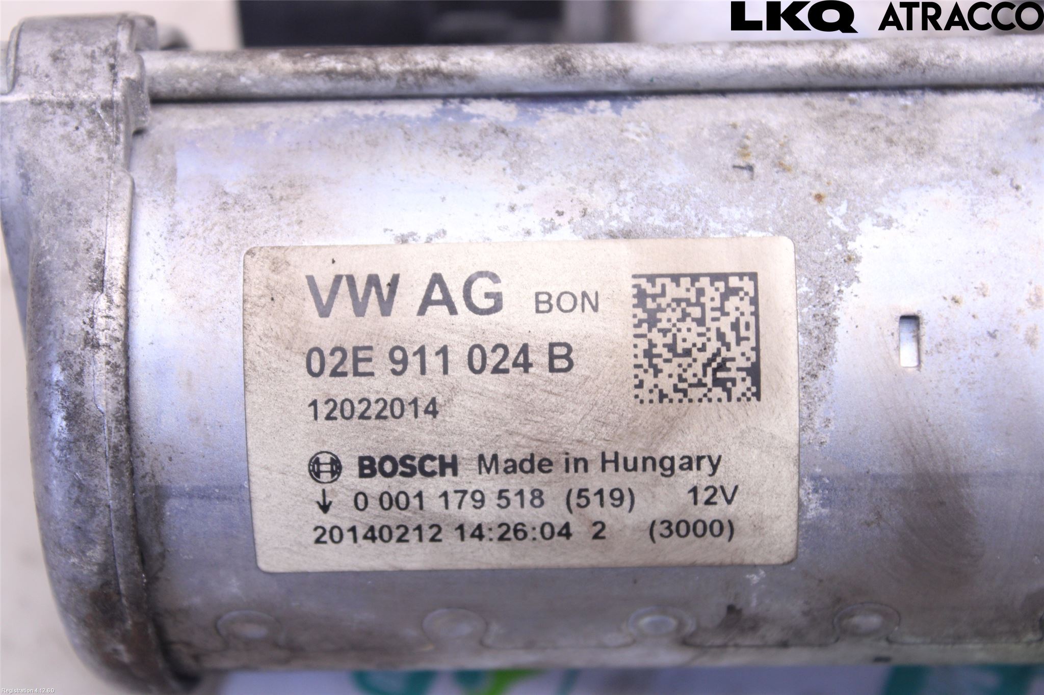Volkswagen VW GOLF / E-GOLF VII 13-20 Startmotor