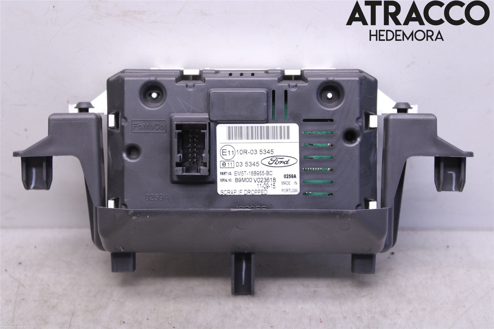 Ford TRANSIT/TOURNEO CUSTOM 13-24 Multifunktionsdisplay