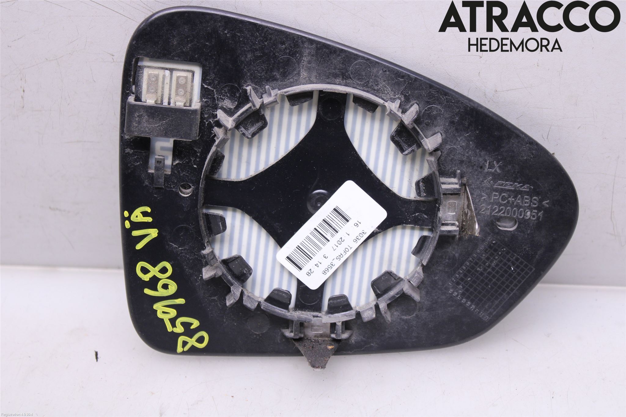 Fiat TIPO/CROSS 16- Spegelglas Vä