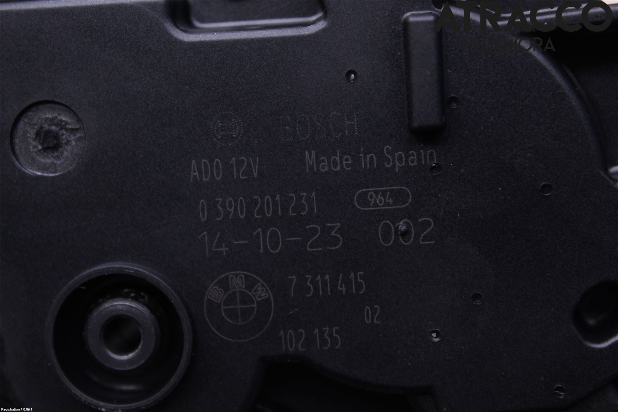 BMW 5 F10/F11/F18 09-17 Torkarmotor Baklucka