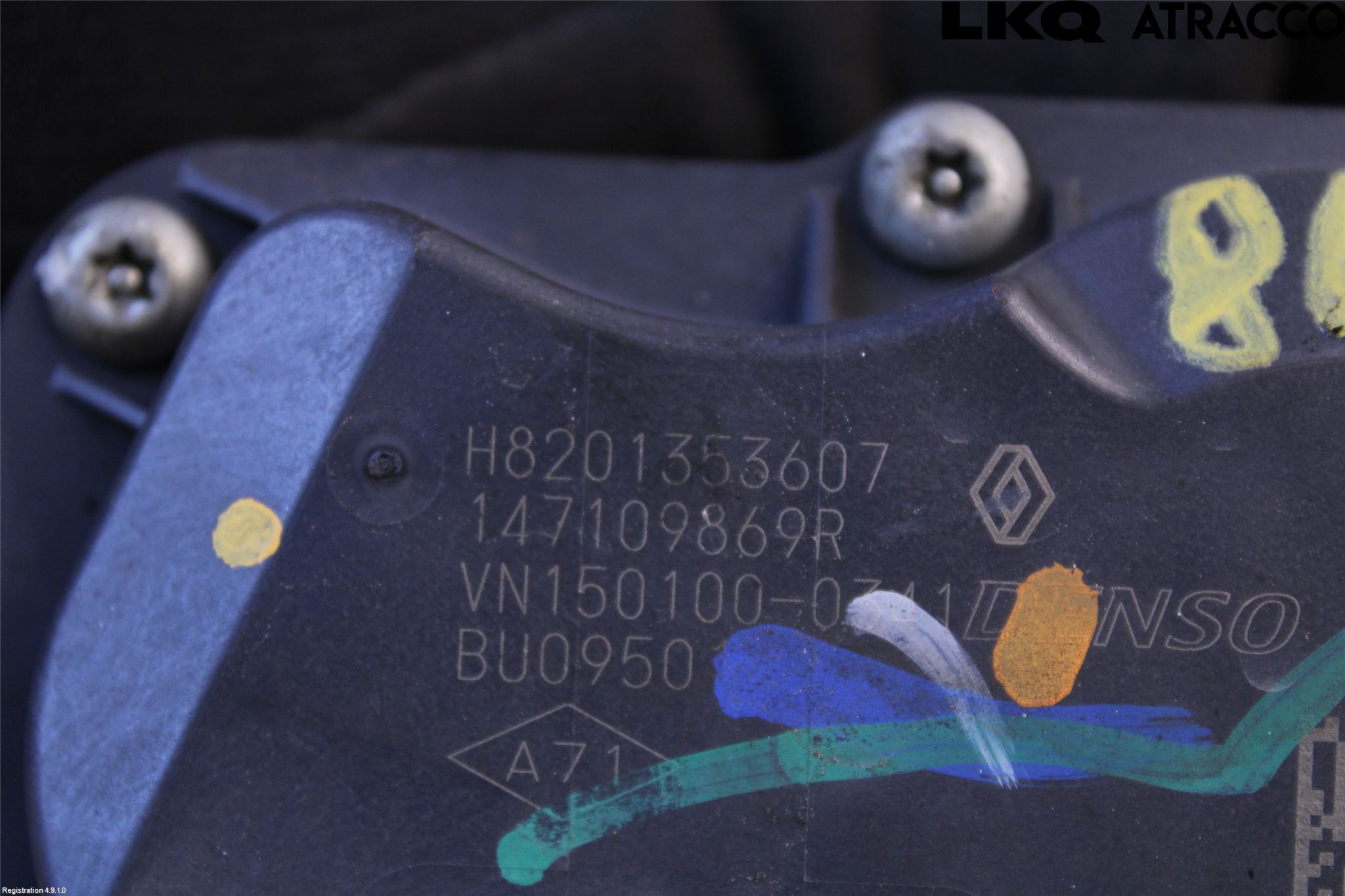 Renault ALASKAN 18-20 Egr Ventil