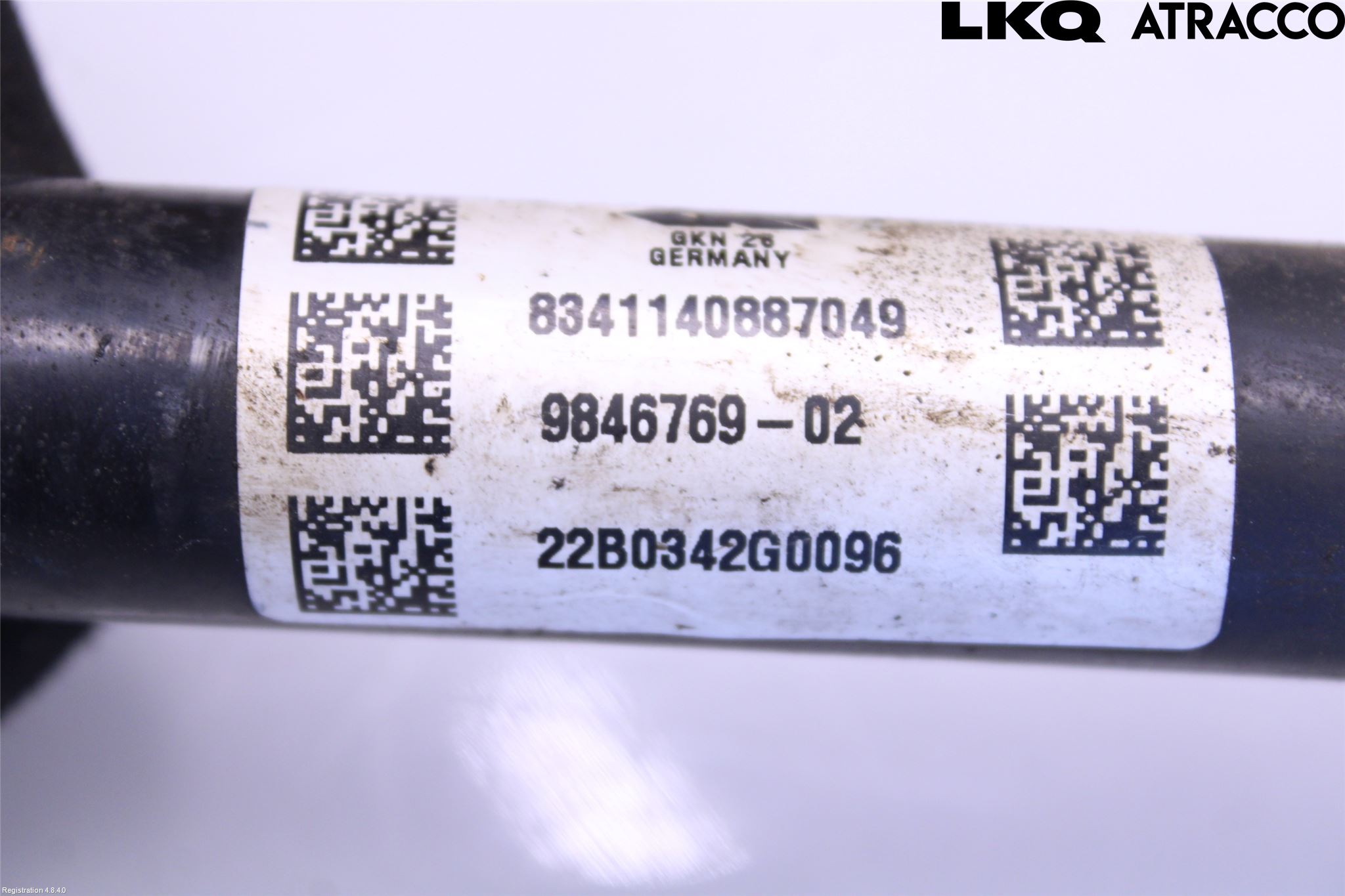 BMW 5 G30/G31/F90 17-23 Drivaxel Fram Vänster
