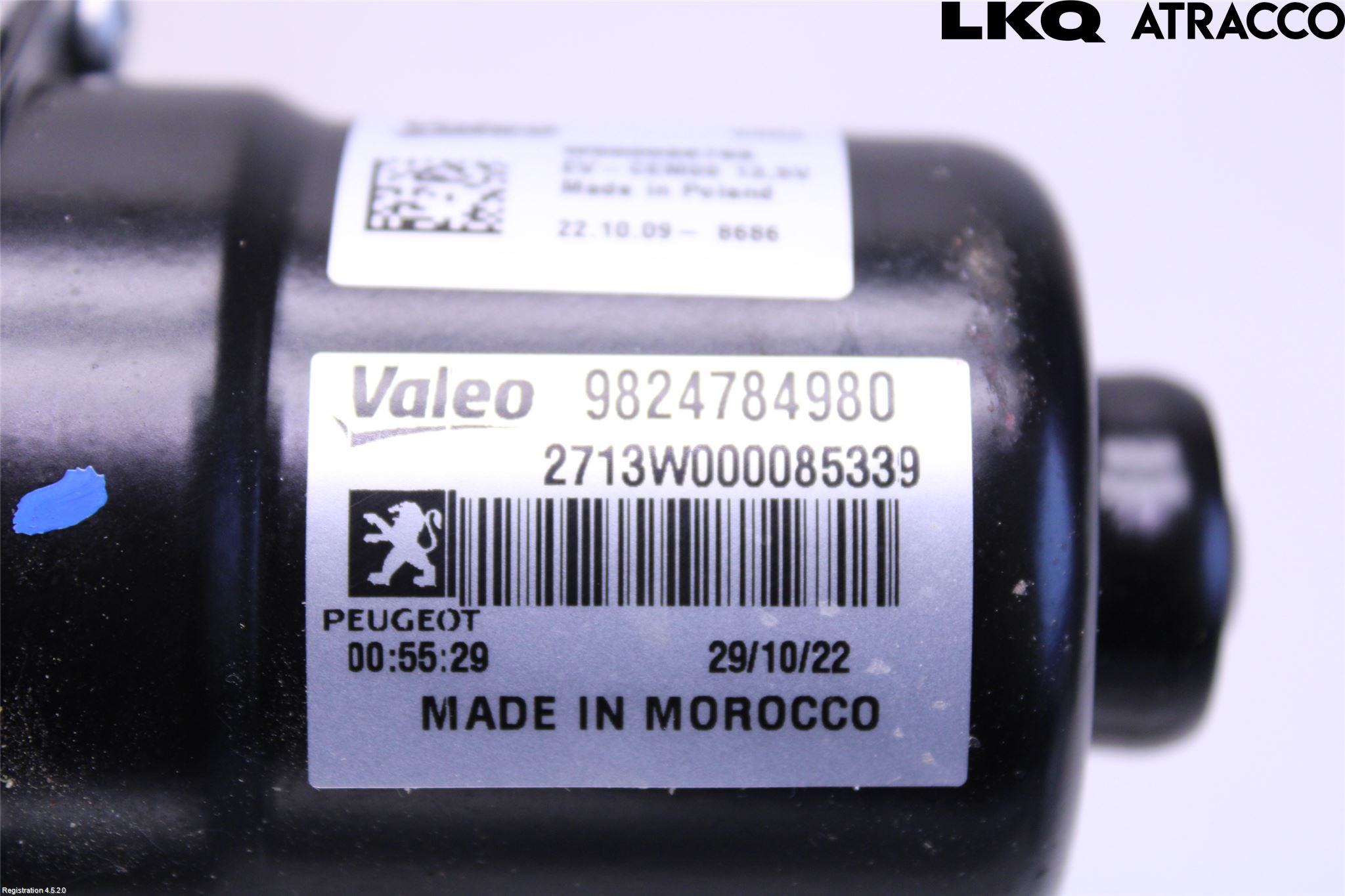 Opel CORSA F, CORSA-E 20- Torkarmotor Vindruta