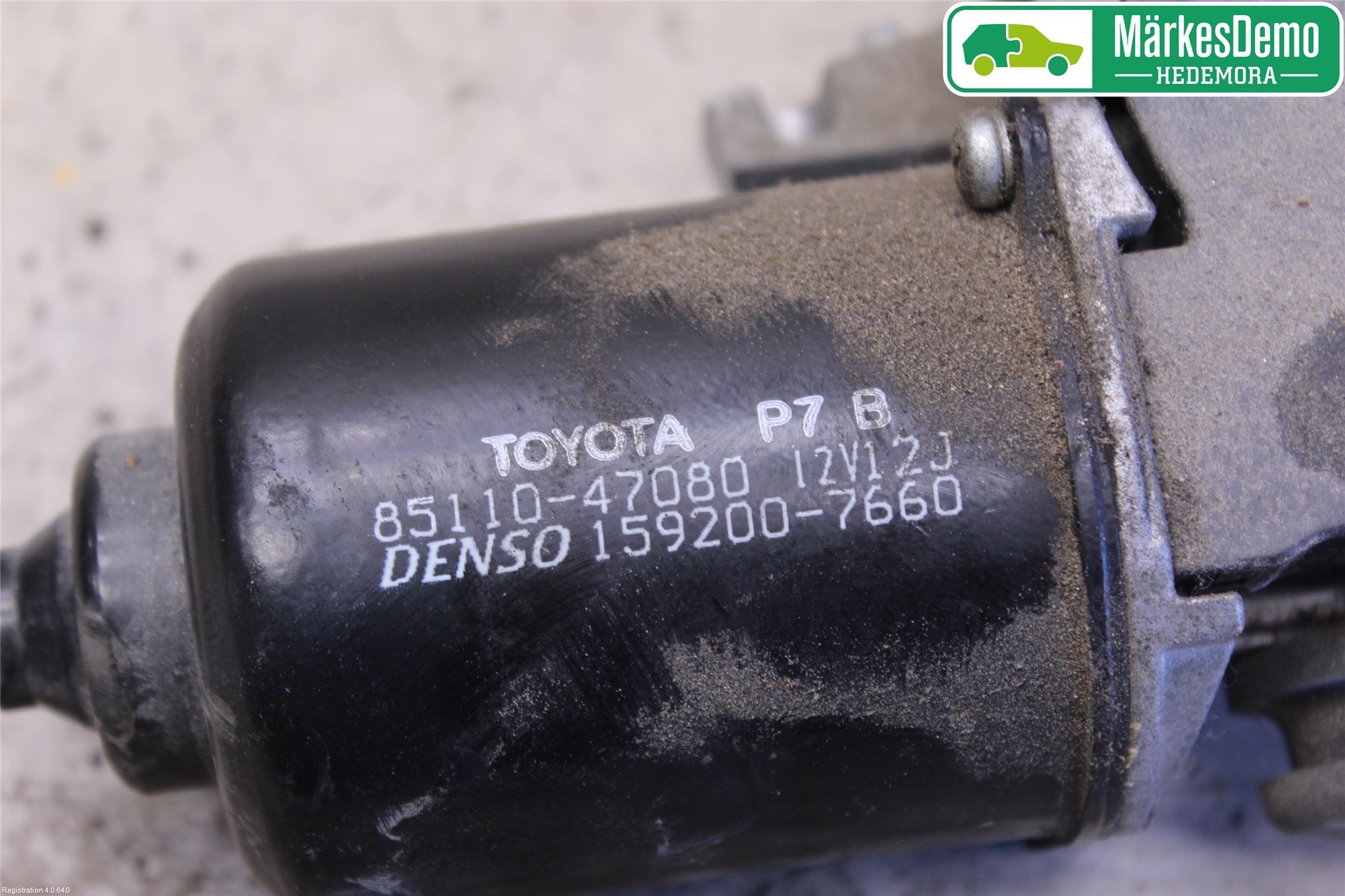 Toyota PRIUS NWH20 04-08 Torkarmotor Vindruta