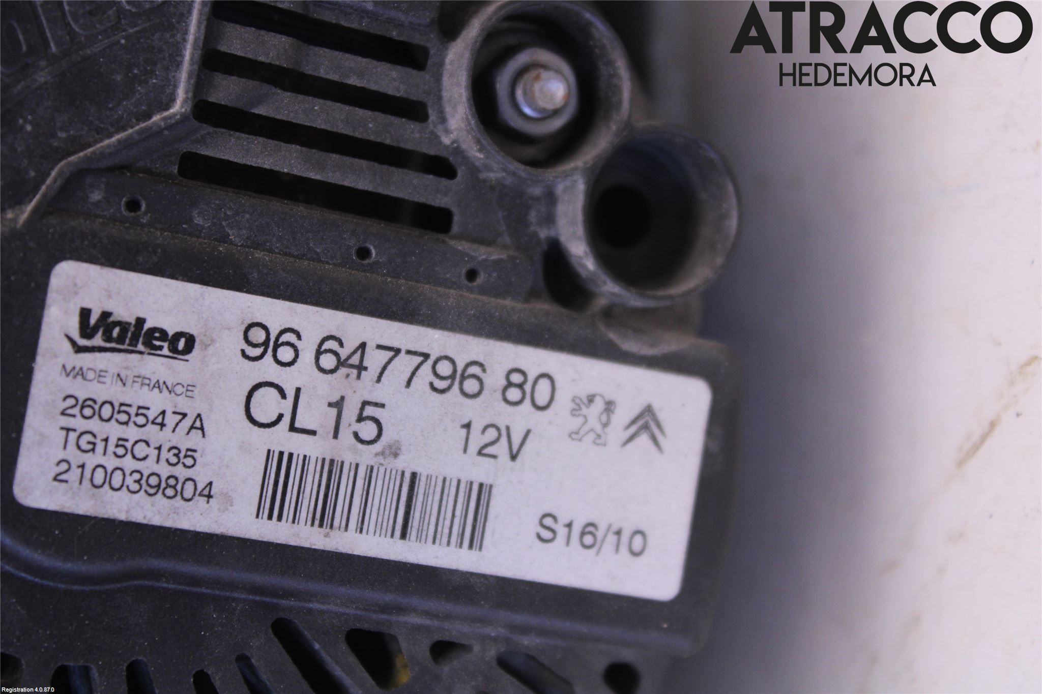 Peugeot 207 Generator