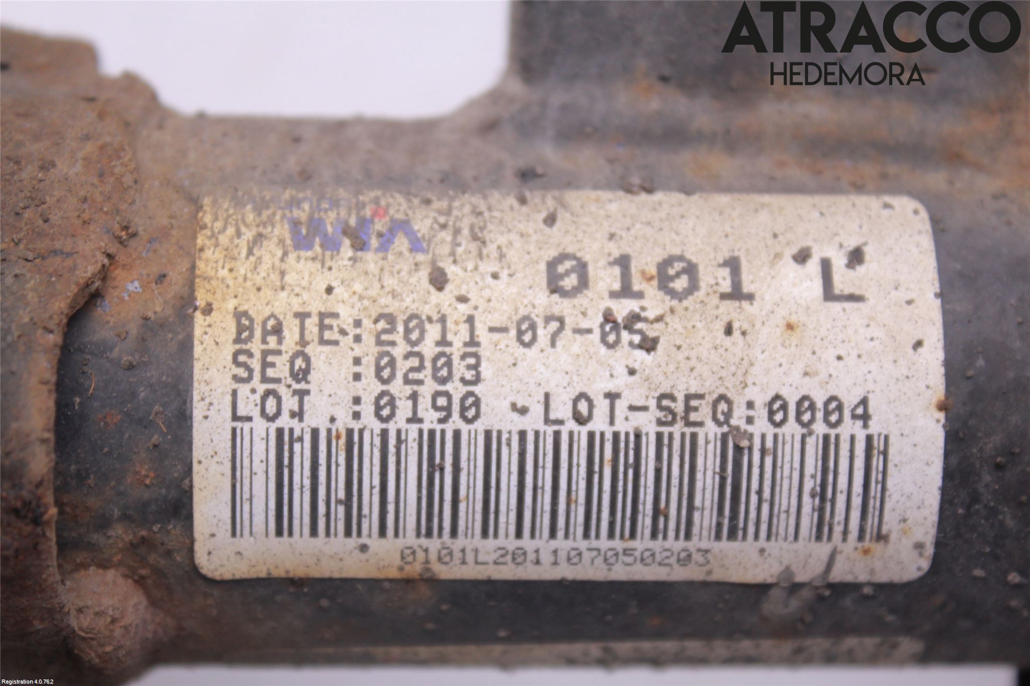 Kia RIO 12-16 Fjäderben Fram Vänster