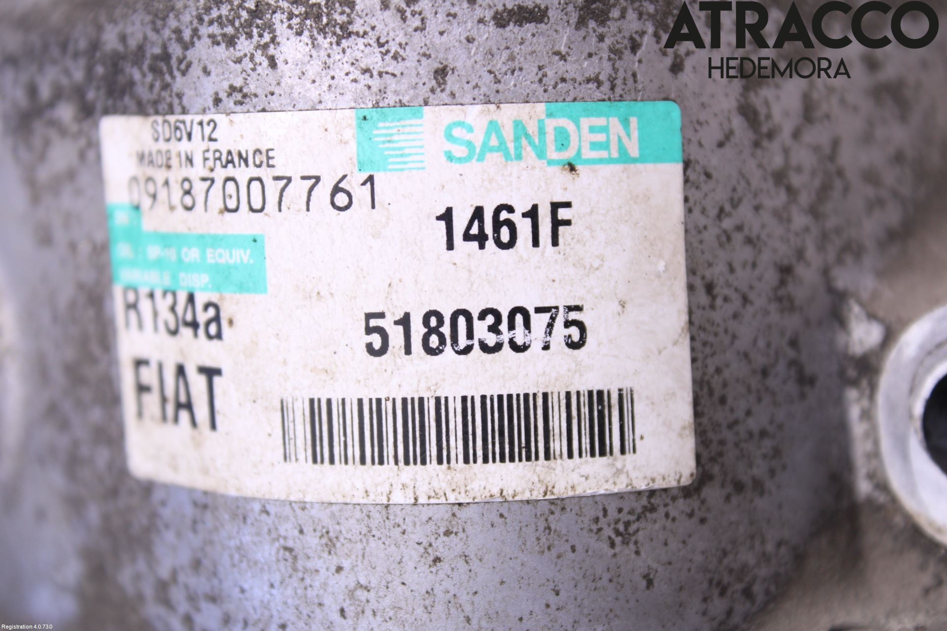 Fiat GRANDE PUNTO 05-10 Ac Kompressor