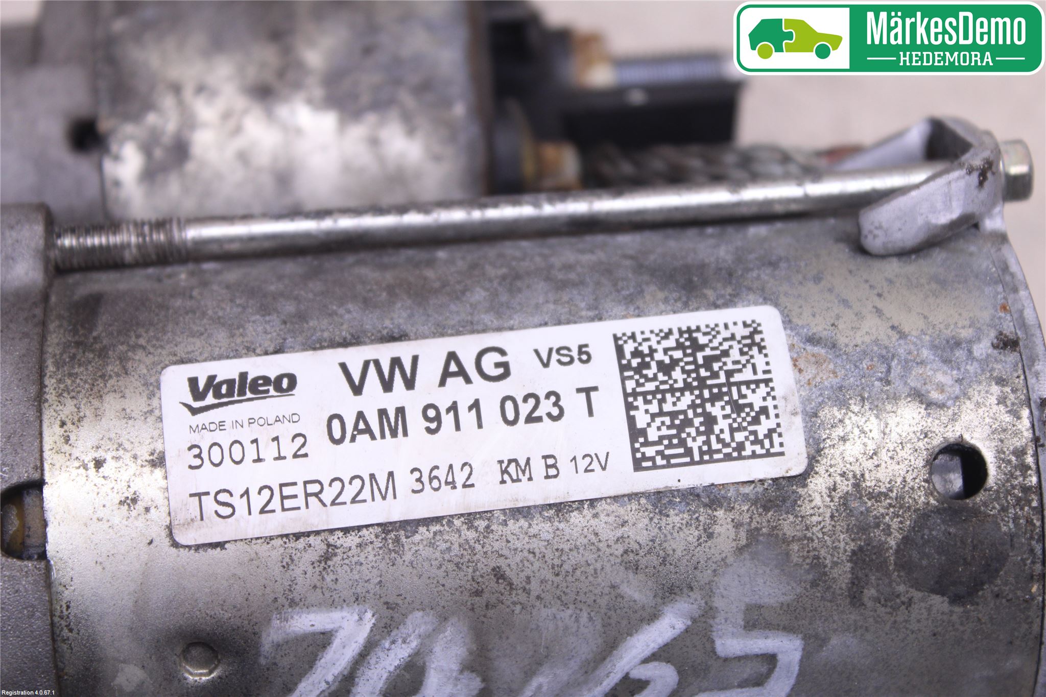 Skoda YETI Startmotor