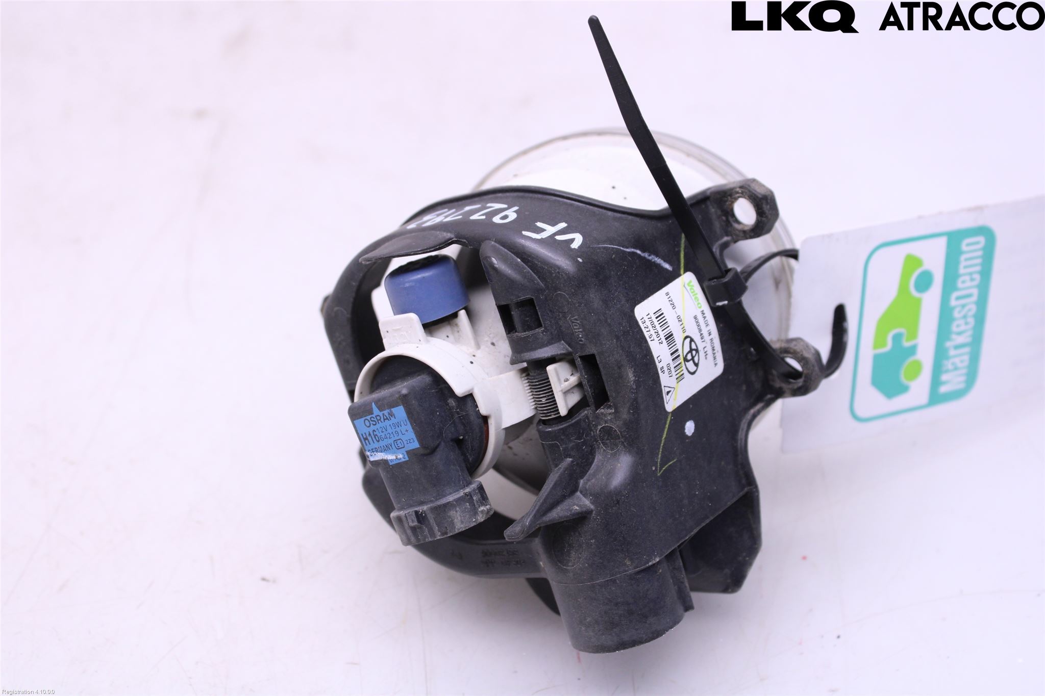 Toyota AURIS 10-12 Dimljus-Varselljus Fram