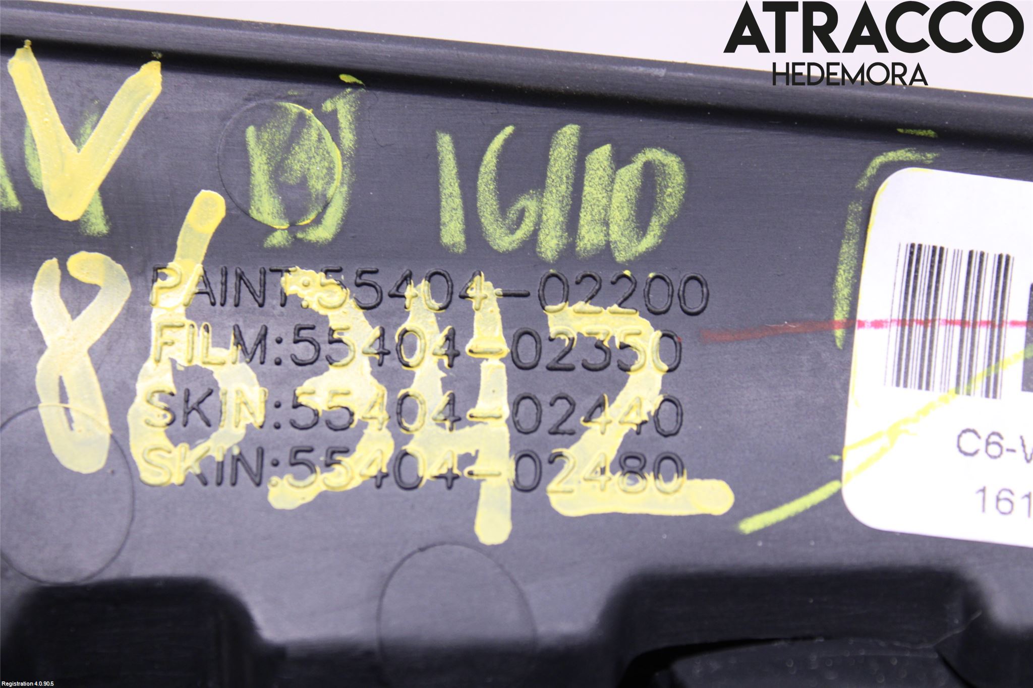 Toyota AURIS 13-19 Defrosterkanal-Munstycke
