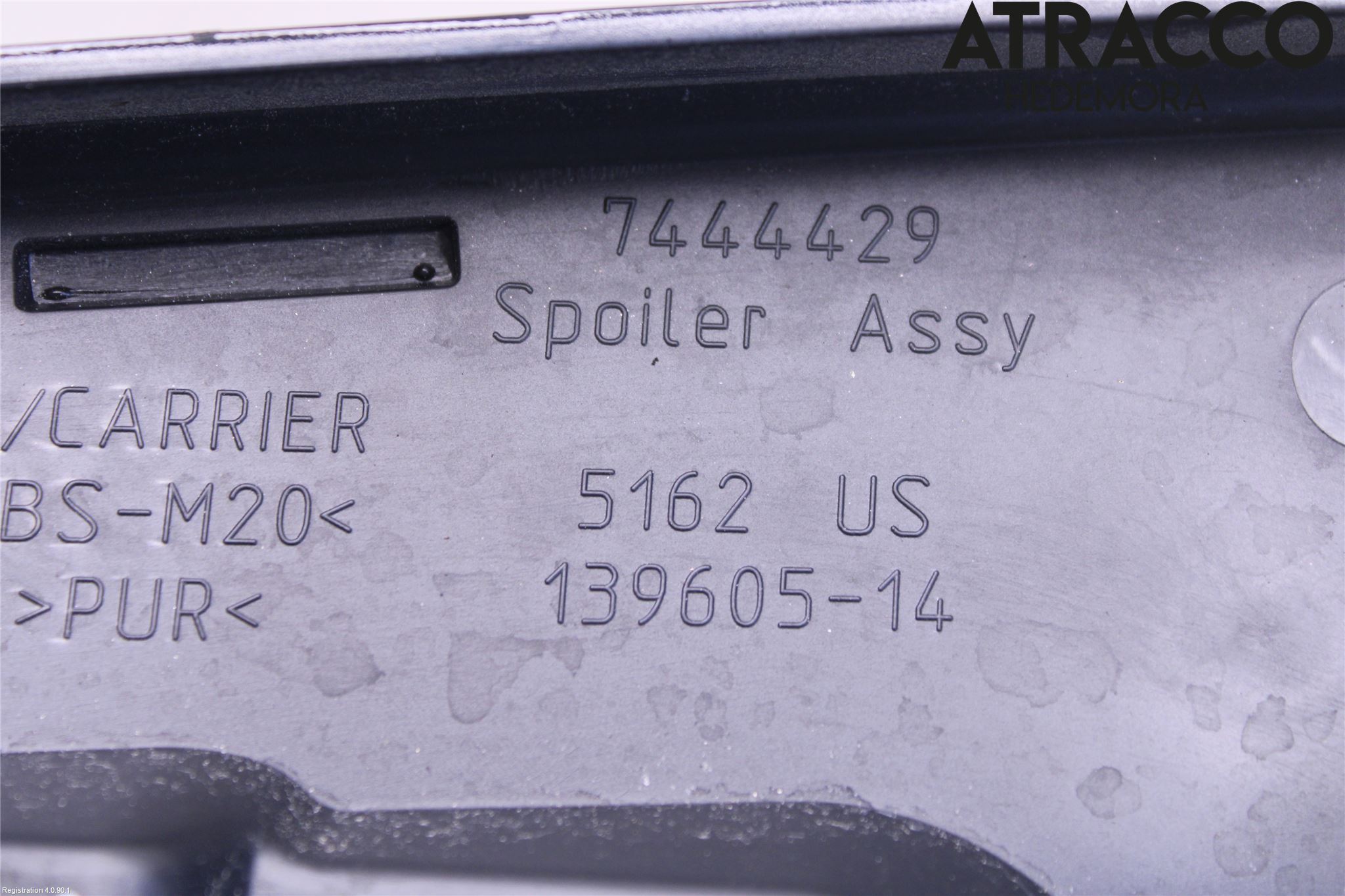 BMW X4 G02 18- Spoiler Baklucka