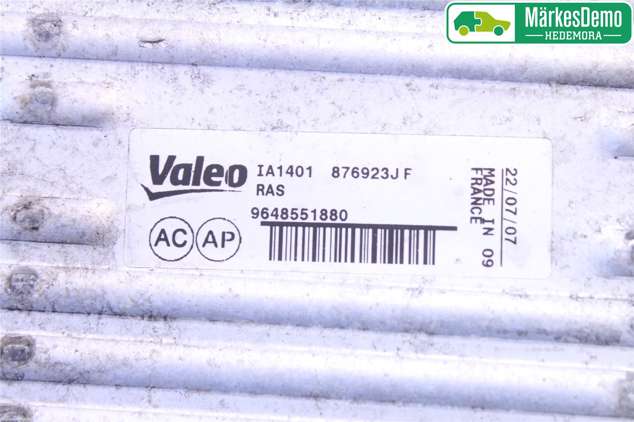 Citroen C4 I   05-10 Laddluft-Intercooler Kyl