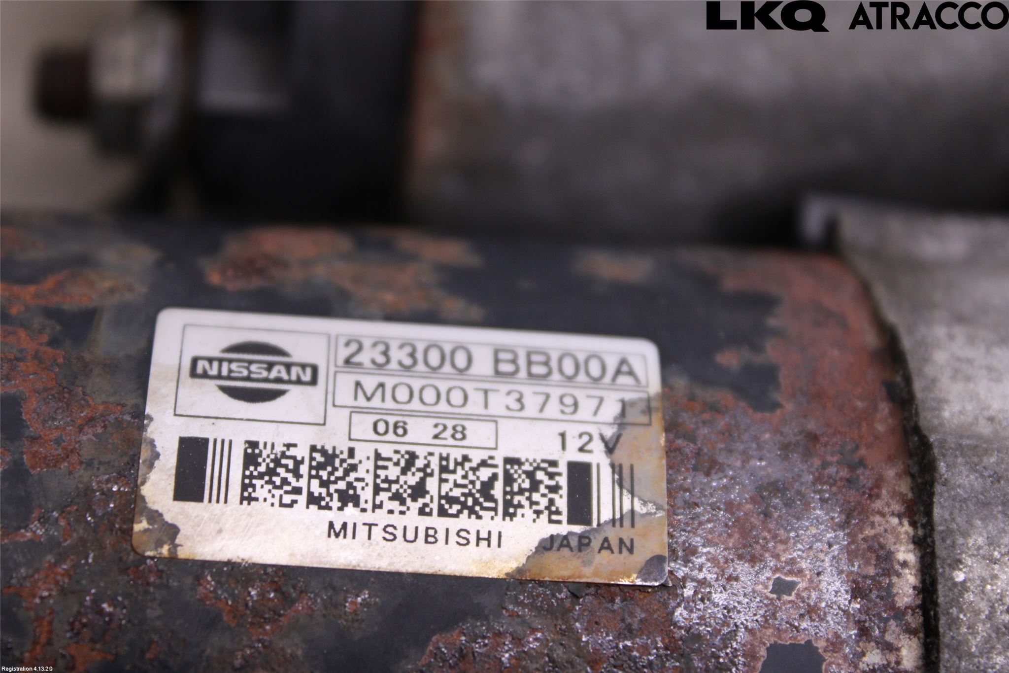 Nissan QASHQAI 10-14 Startmotor