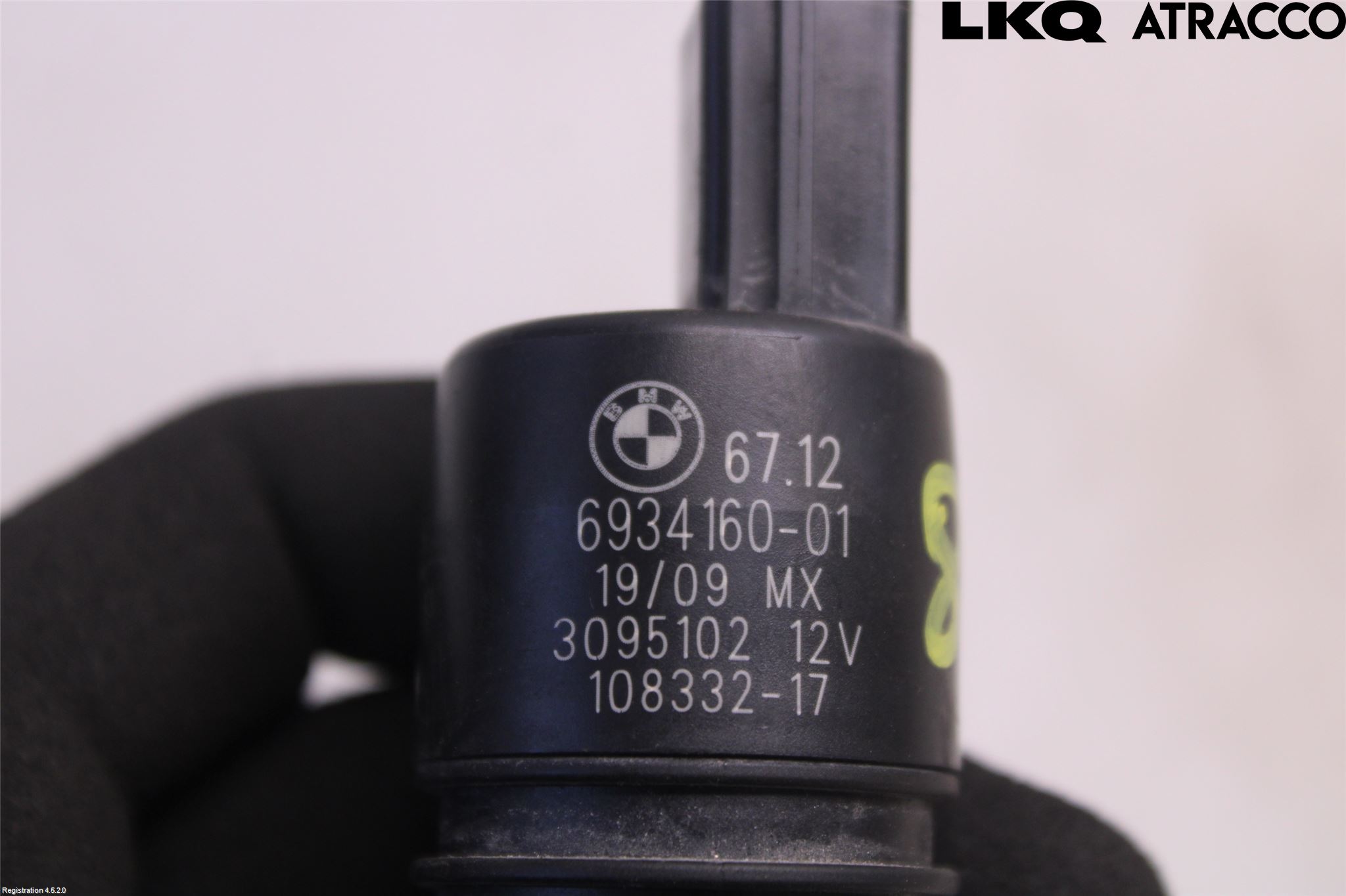 BMW X5 E70 07-13 Spolarpump Vindruta