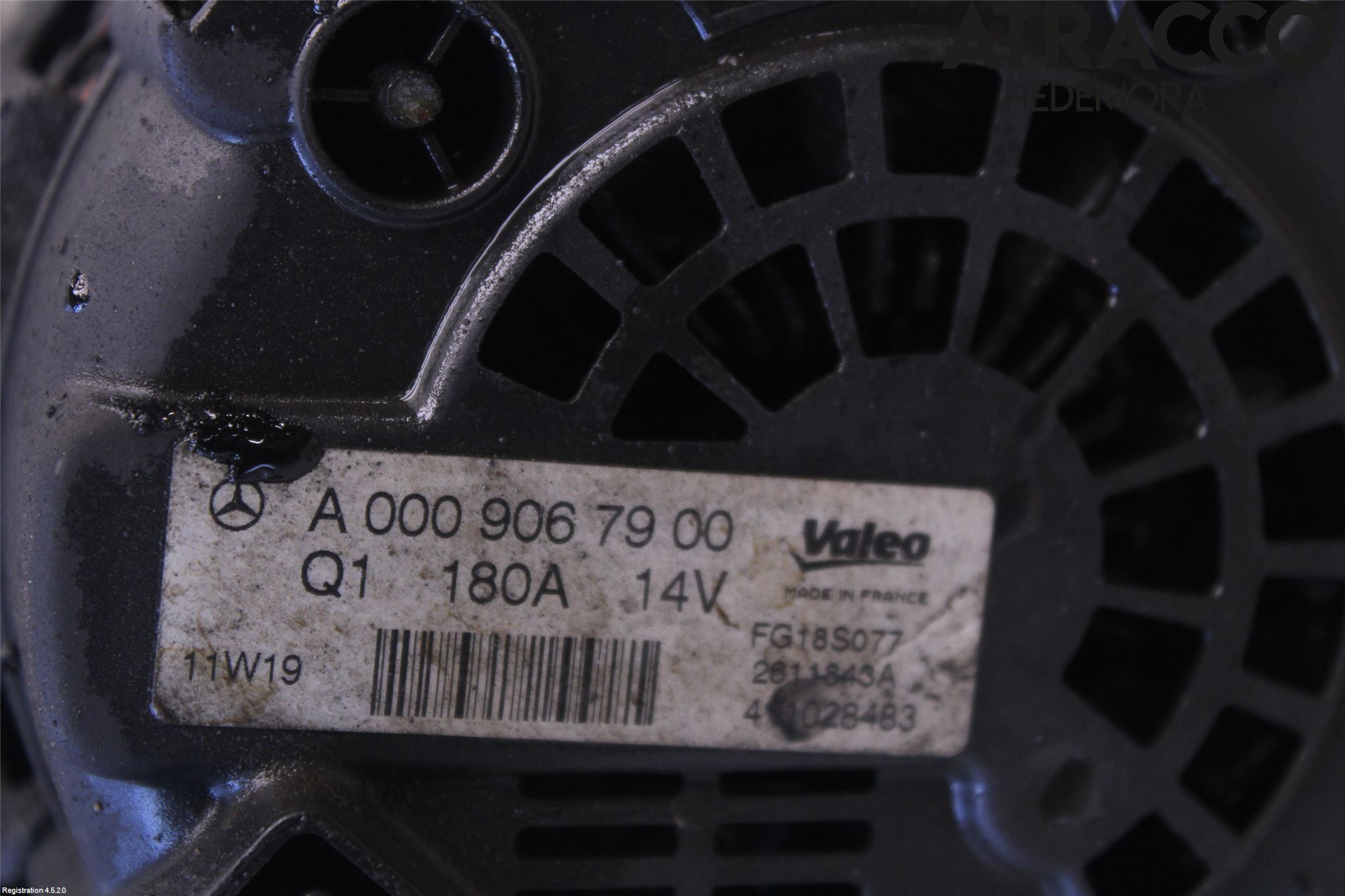 Mercedes-Benz MB C-KLASS (W204) 07-15 Generator