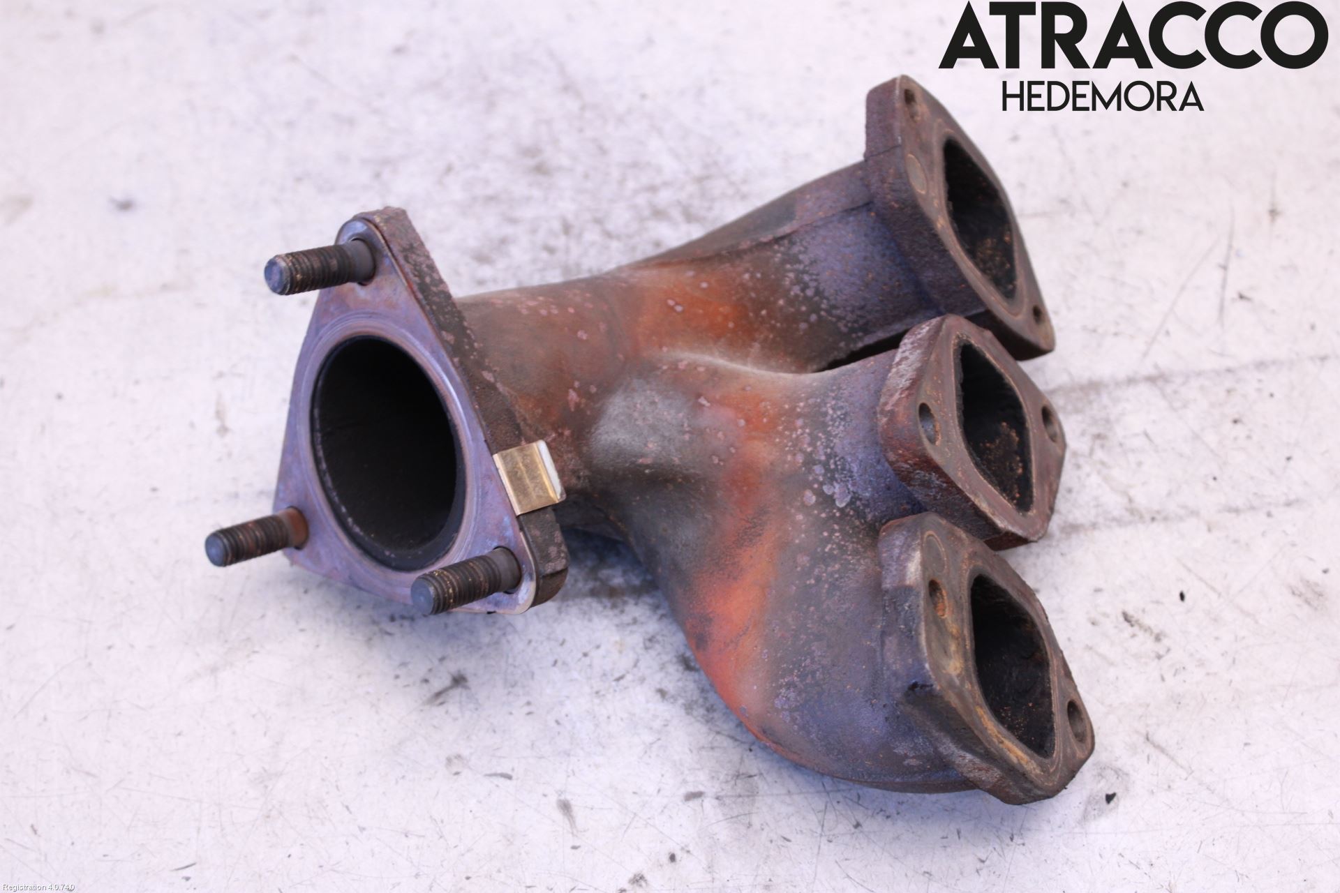 Porsche CAYENNE 03- Grenrör Avgas