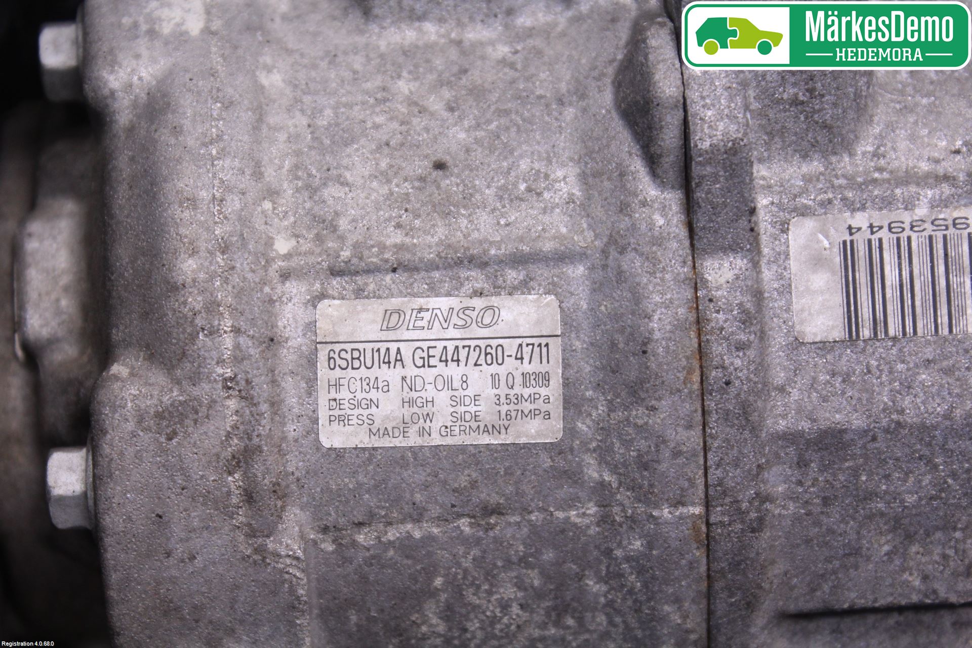 BMW 5 F10/F11/F18 09-17 Ac Kompressor