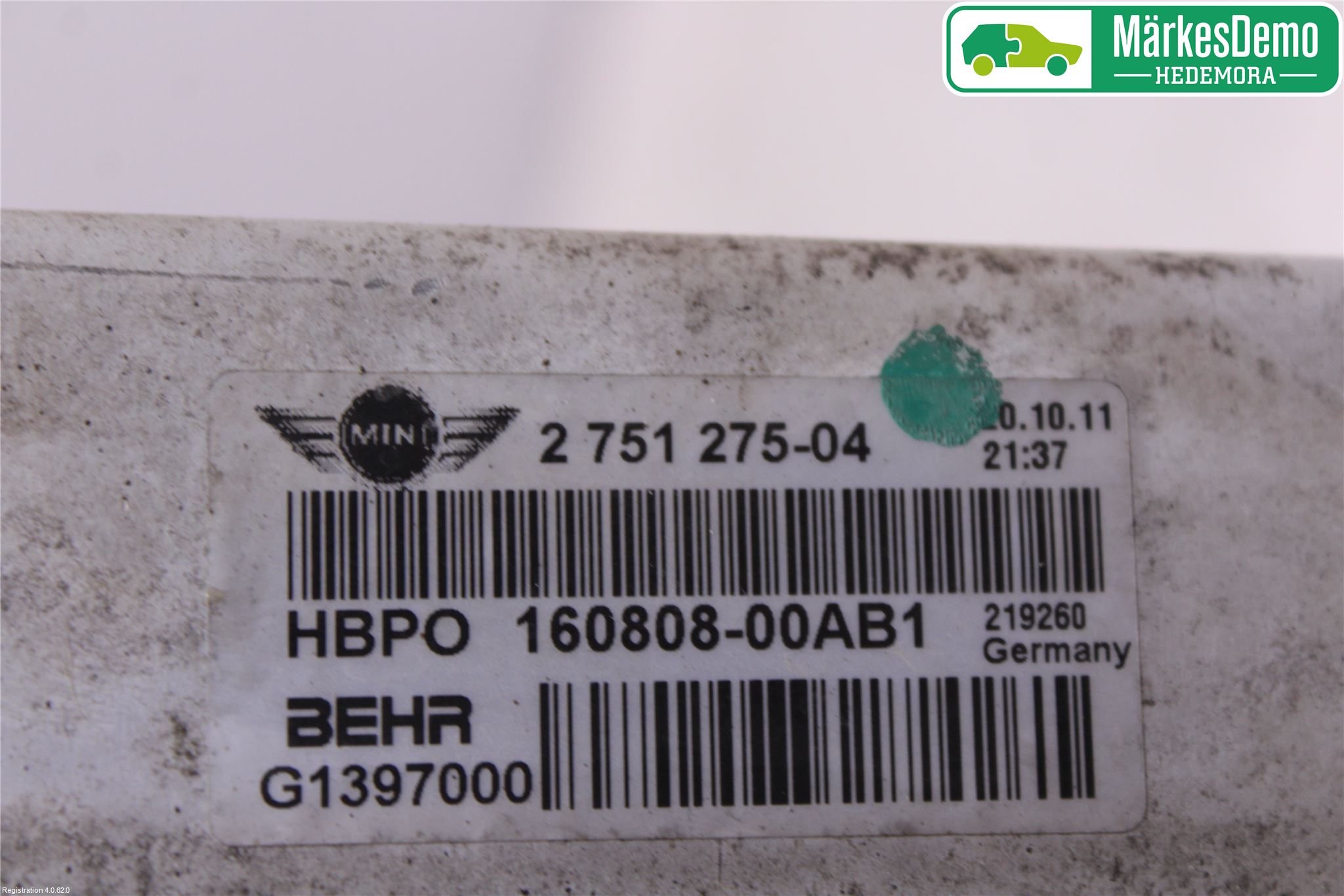 Mini COUPE R56 05-14 Kylare Man