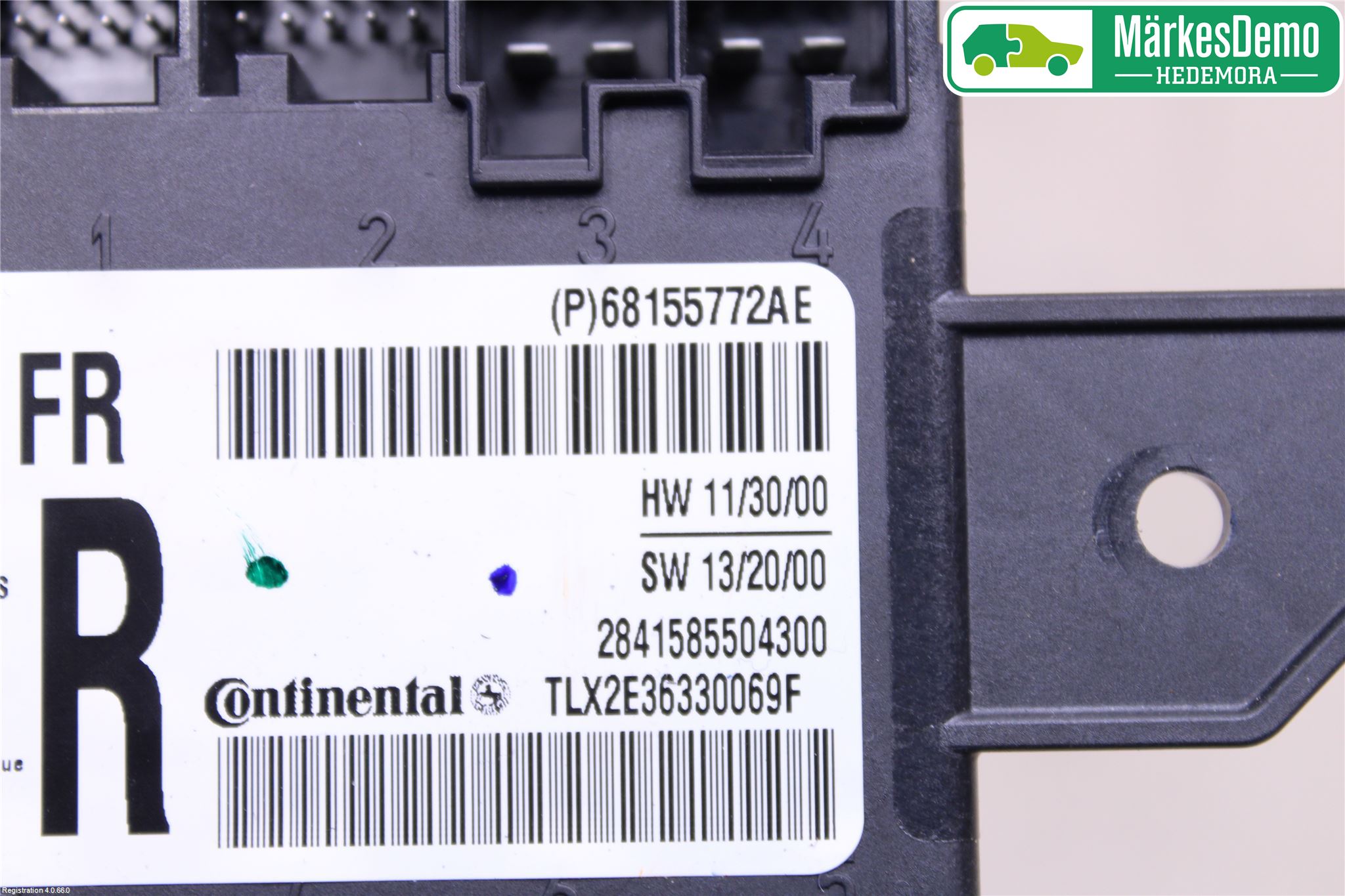 Fiat FREEMONT Styrenhet Dörr