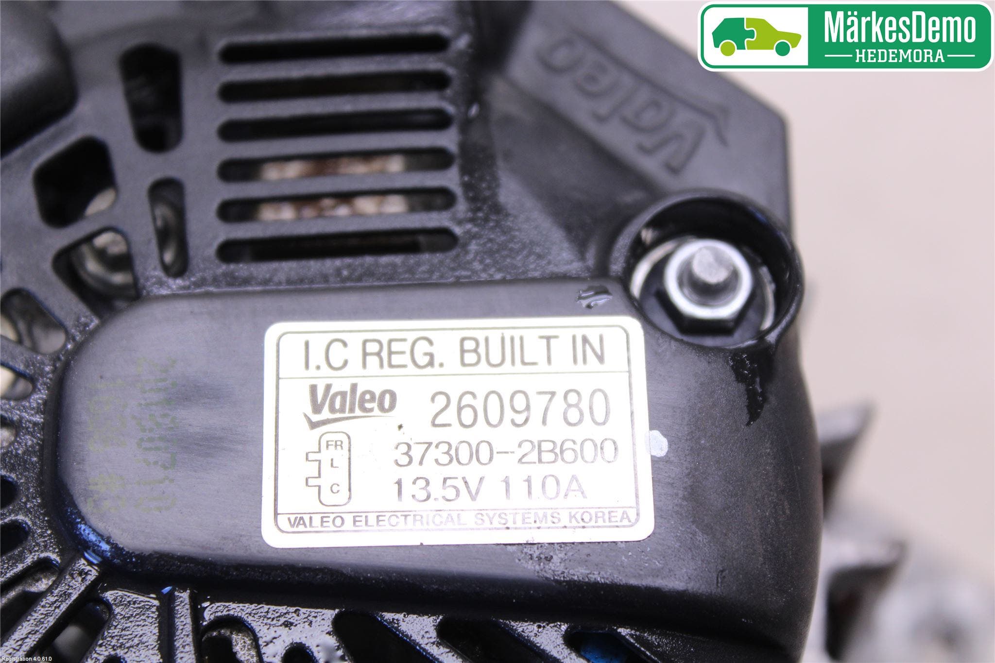 Kia SPORTAGE (SL) 11-15 Generator