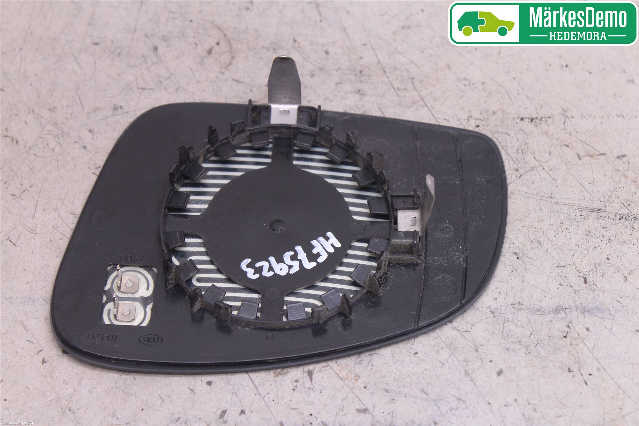 Skoda FABIA 07-14 Spegelglas Hö