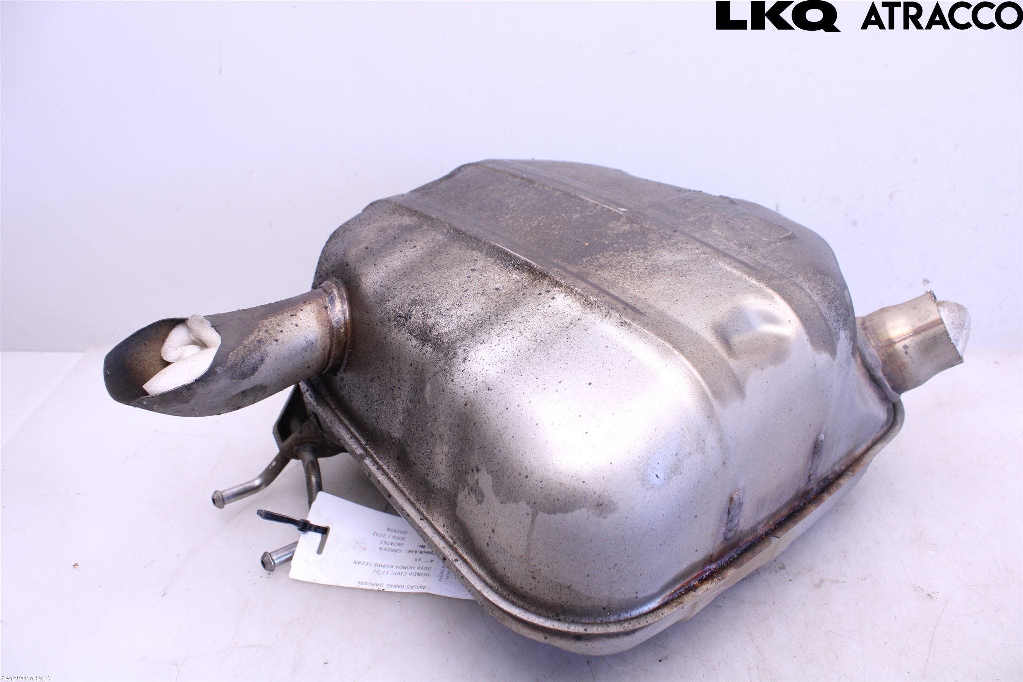 Honda CIVIC 17-22 Avgas Bakre Dämpare