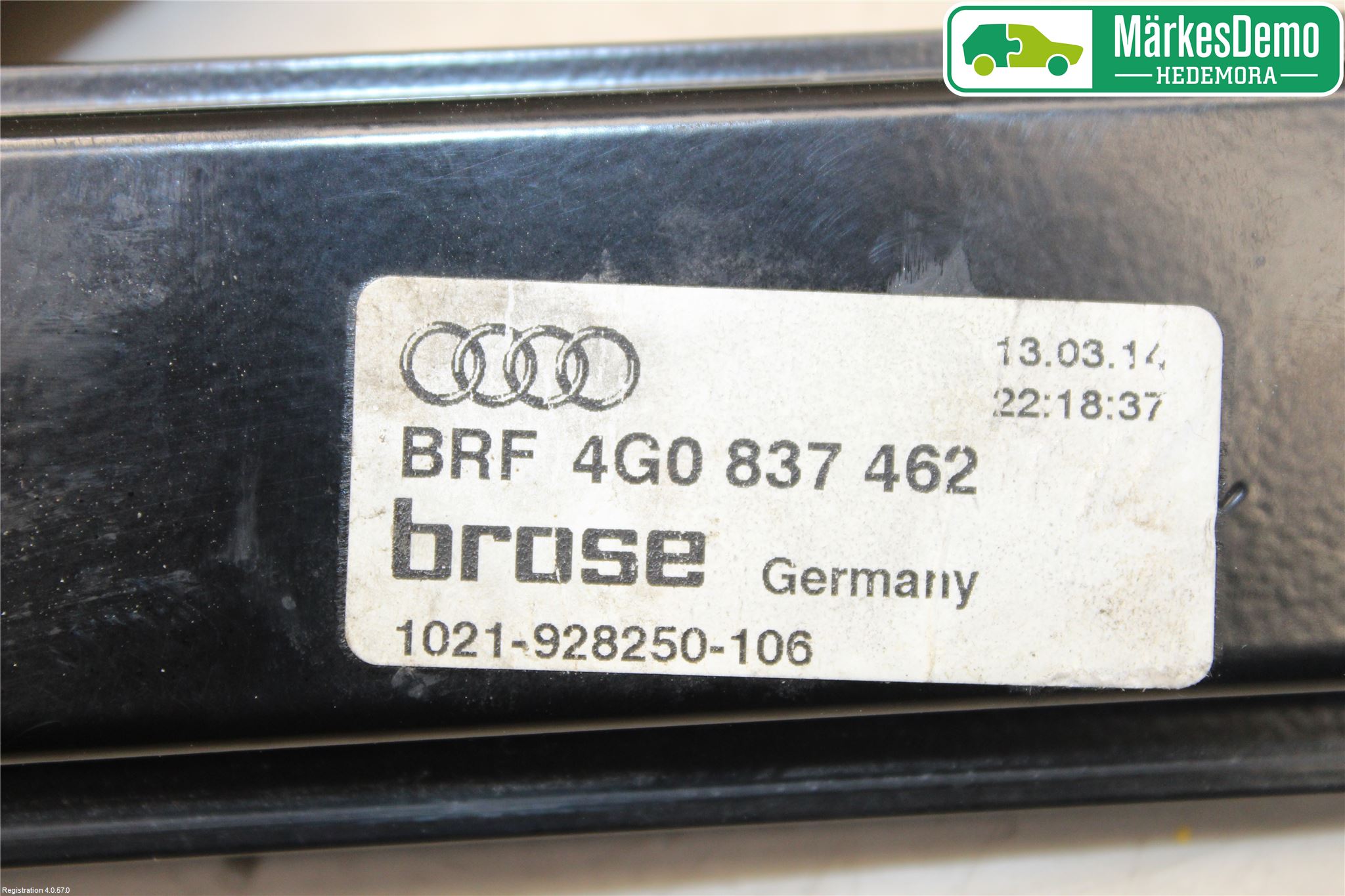 Audi A6/S6 4G 11-18 Fönsterhiss El Kompl