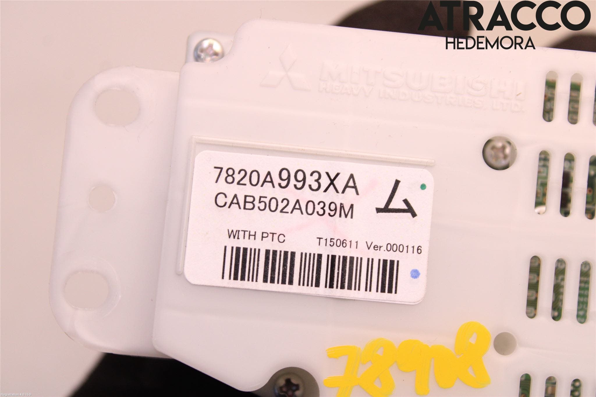 Mitsubishi OUTLANDER 13-21 Ac Styrenhet Ac Manöveren