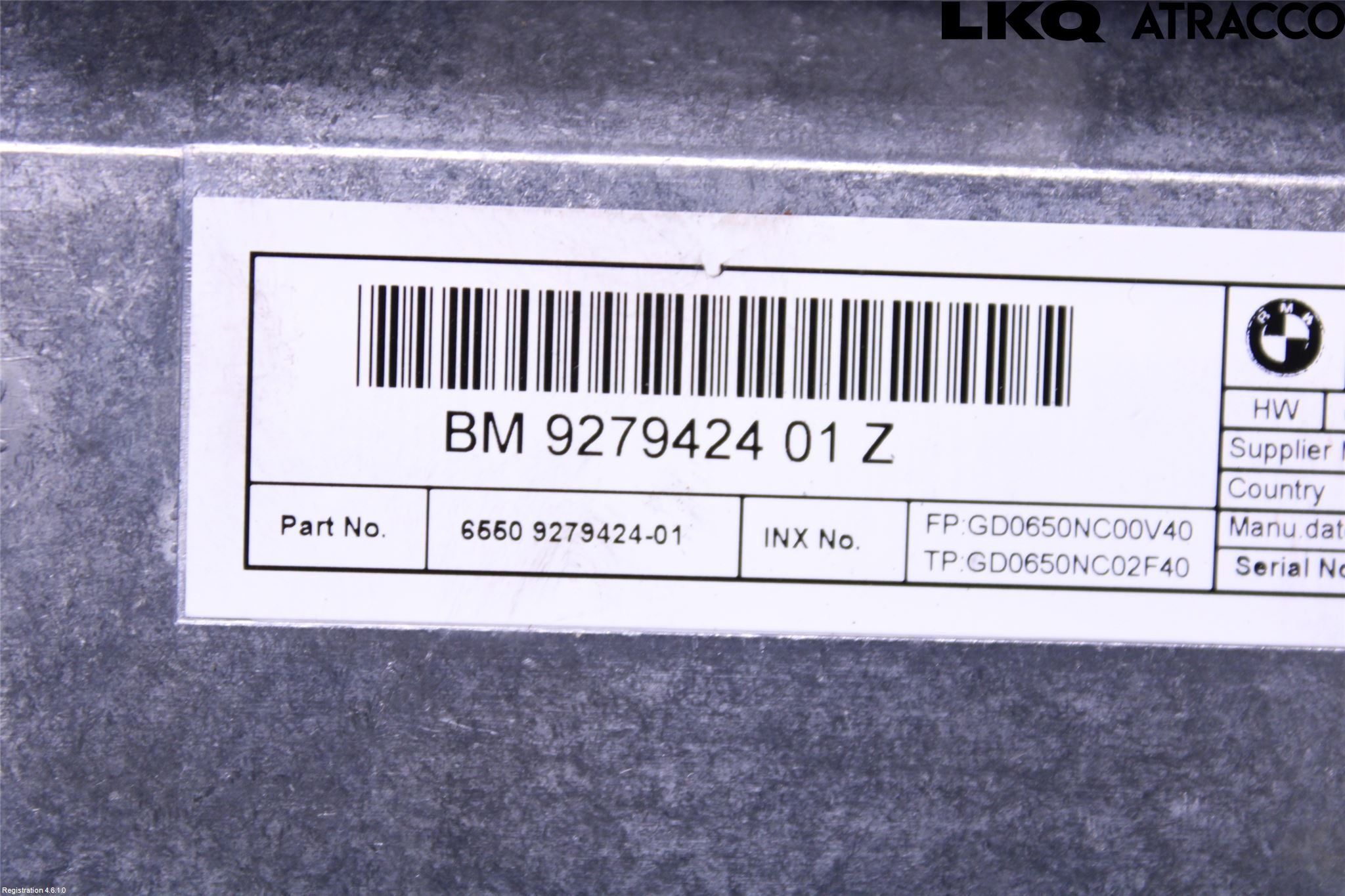 Mini ONE/COOPER 3DR F56 14-24 Multifunktionsdisplay