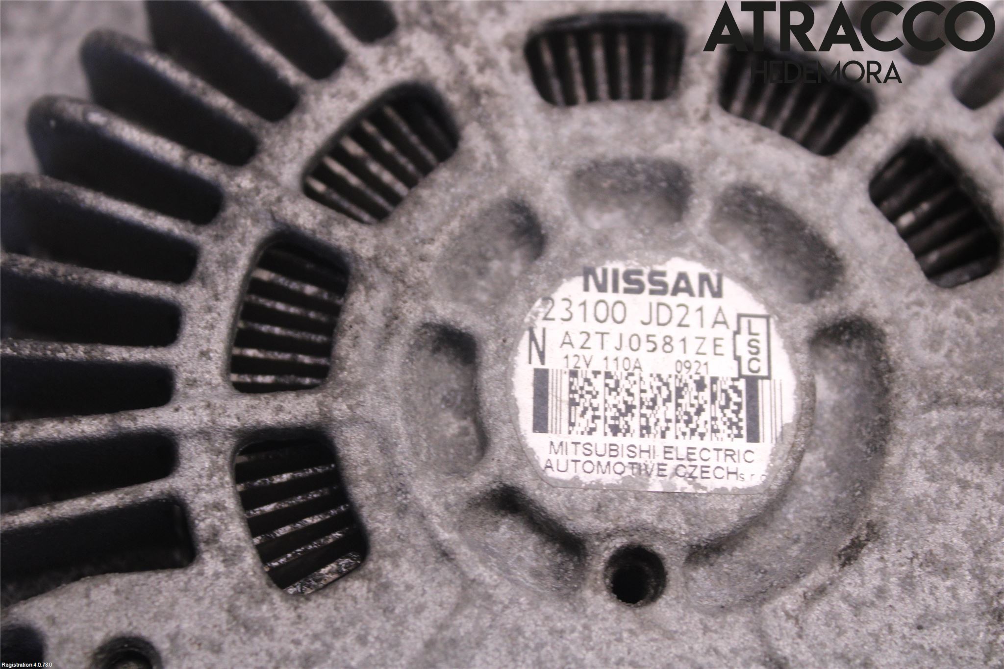 Nissan QASHQAI 10-14 Generator