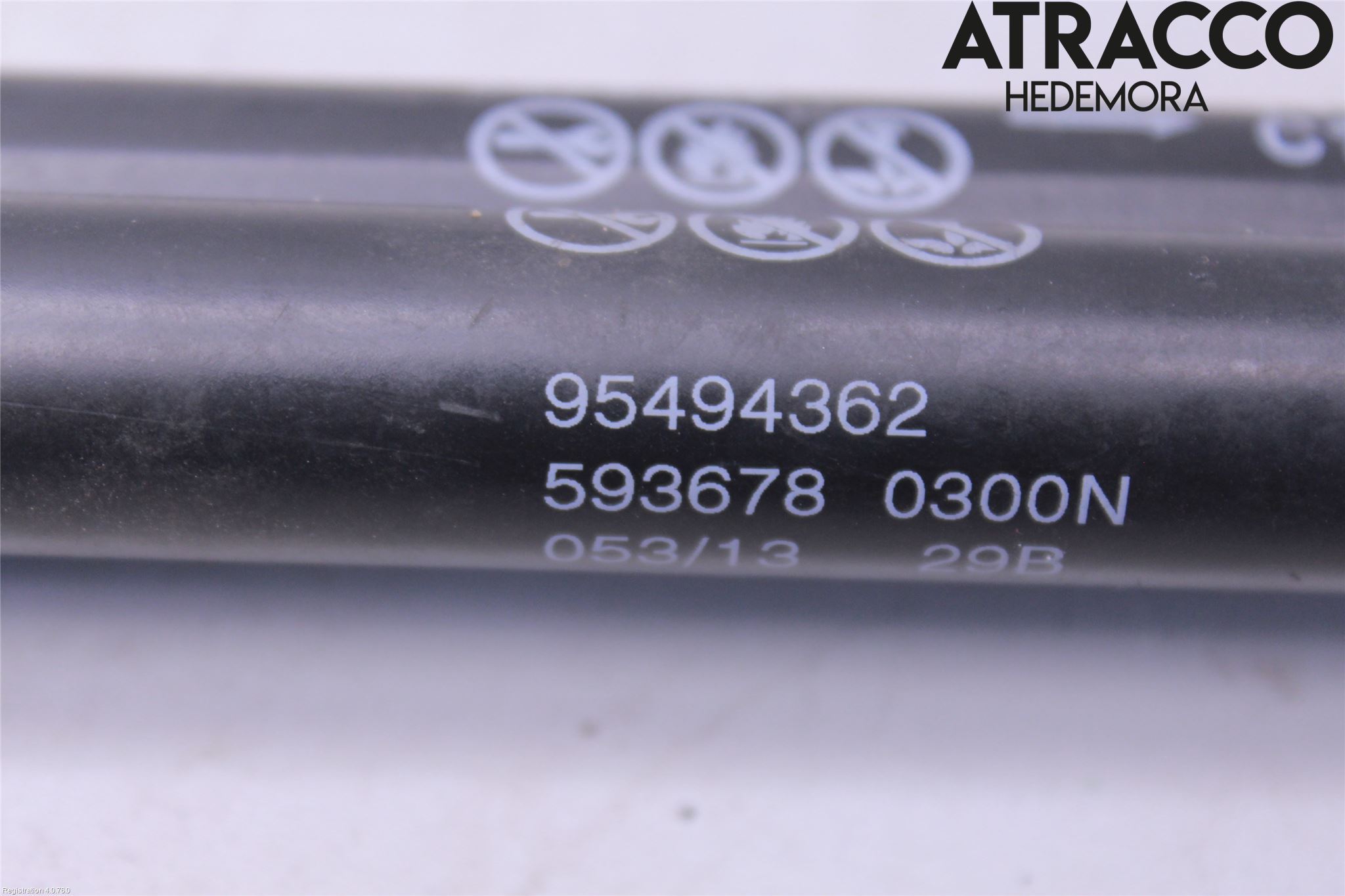 Chevrolet CAPTIVA Gasfjäder Motorhuv