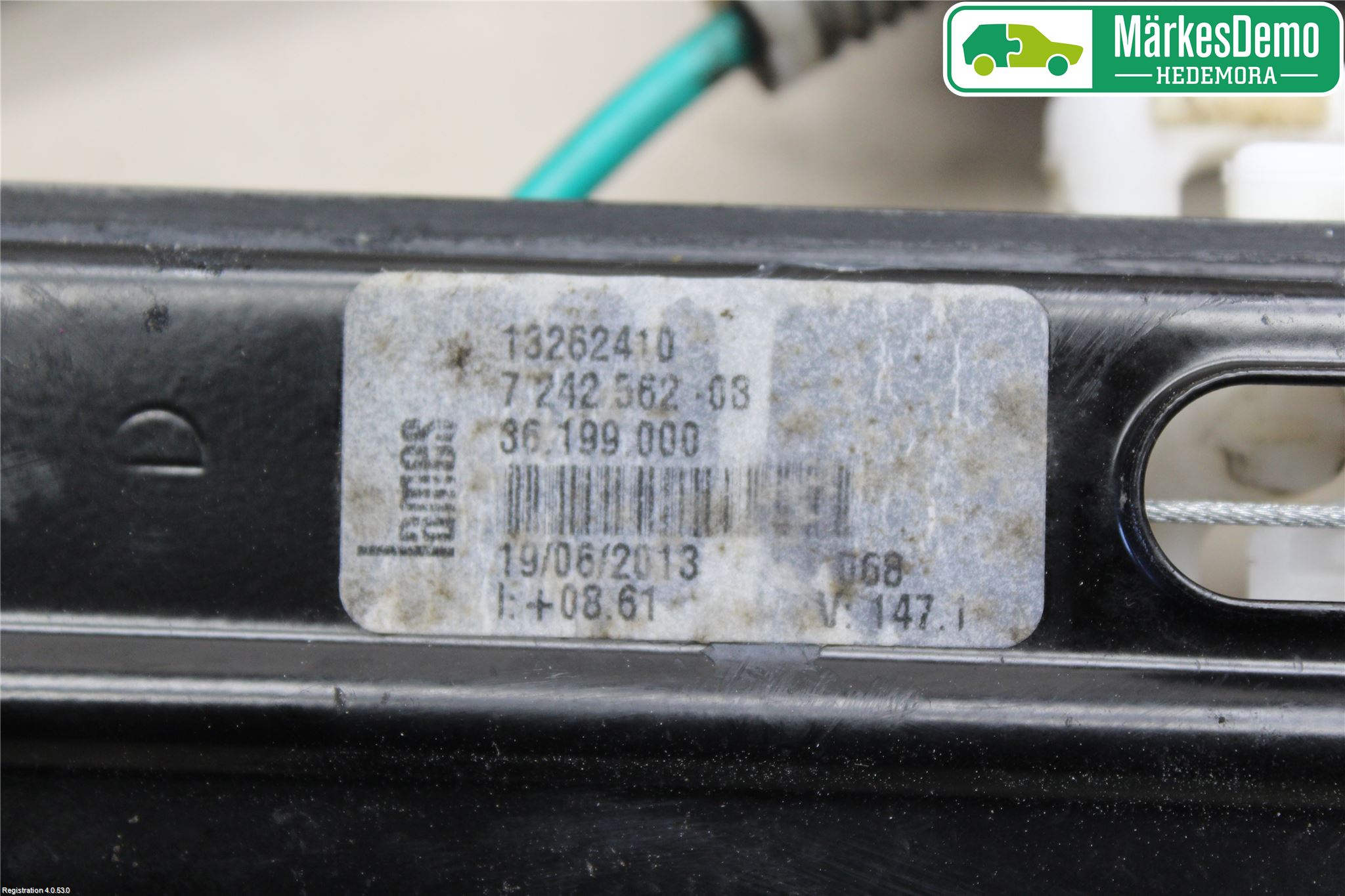 BMW 1 F20/F21 11-19 Fönsterhiss El Kompl