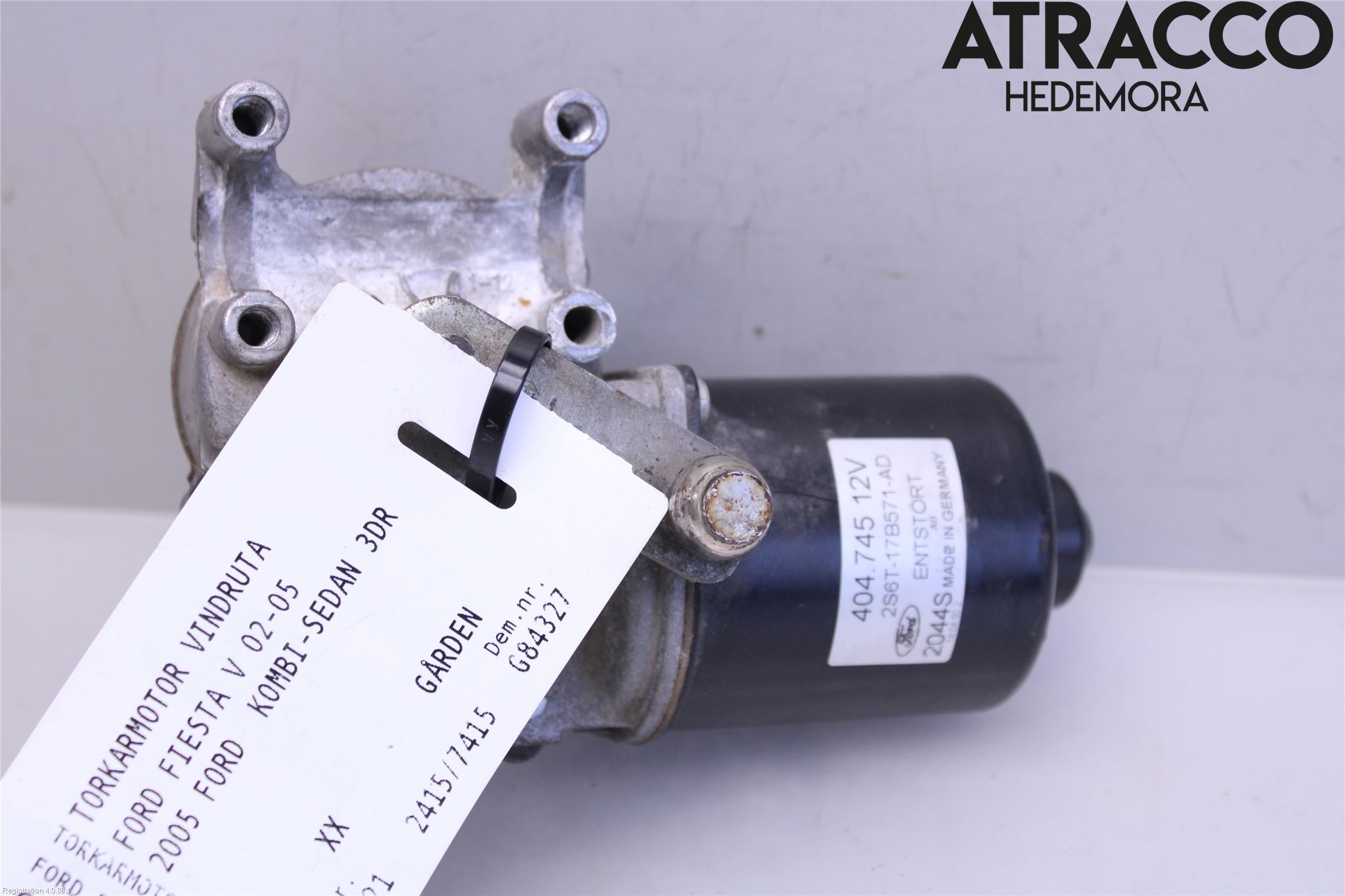 Ford FIESTA     02-05 Torkarmotor Vindruta