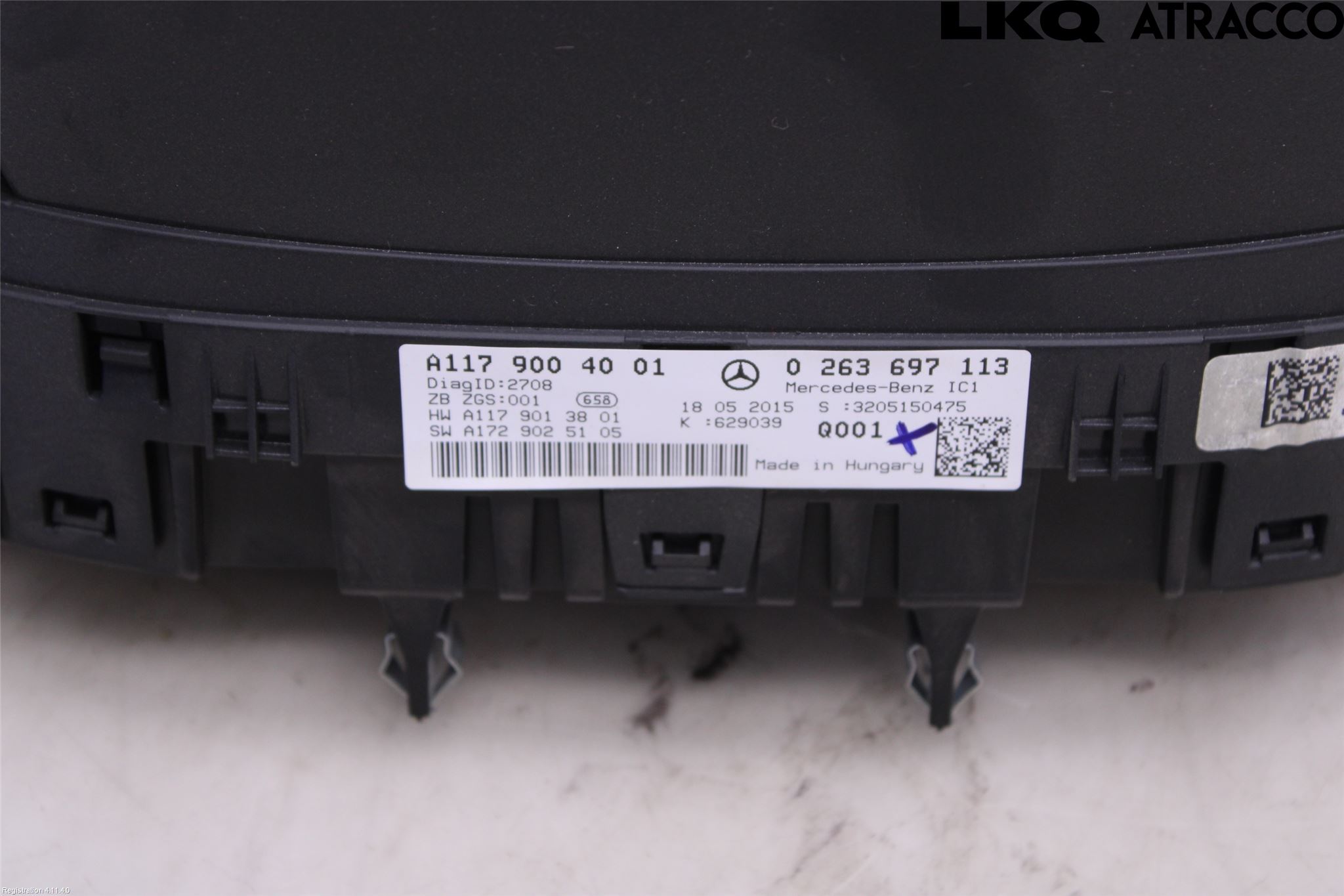 Mercedes-Benz MB CLA-KLASS (C117/X117) 13-19 Instrument Komb