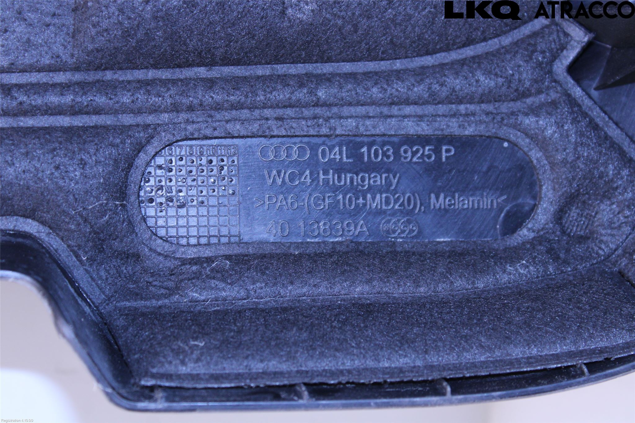 Audi A4/S4 B9 20- Motorkåpa