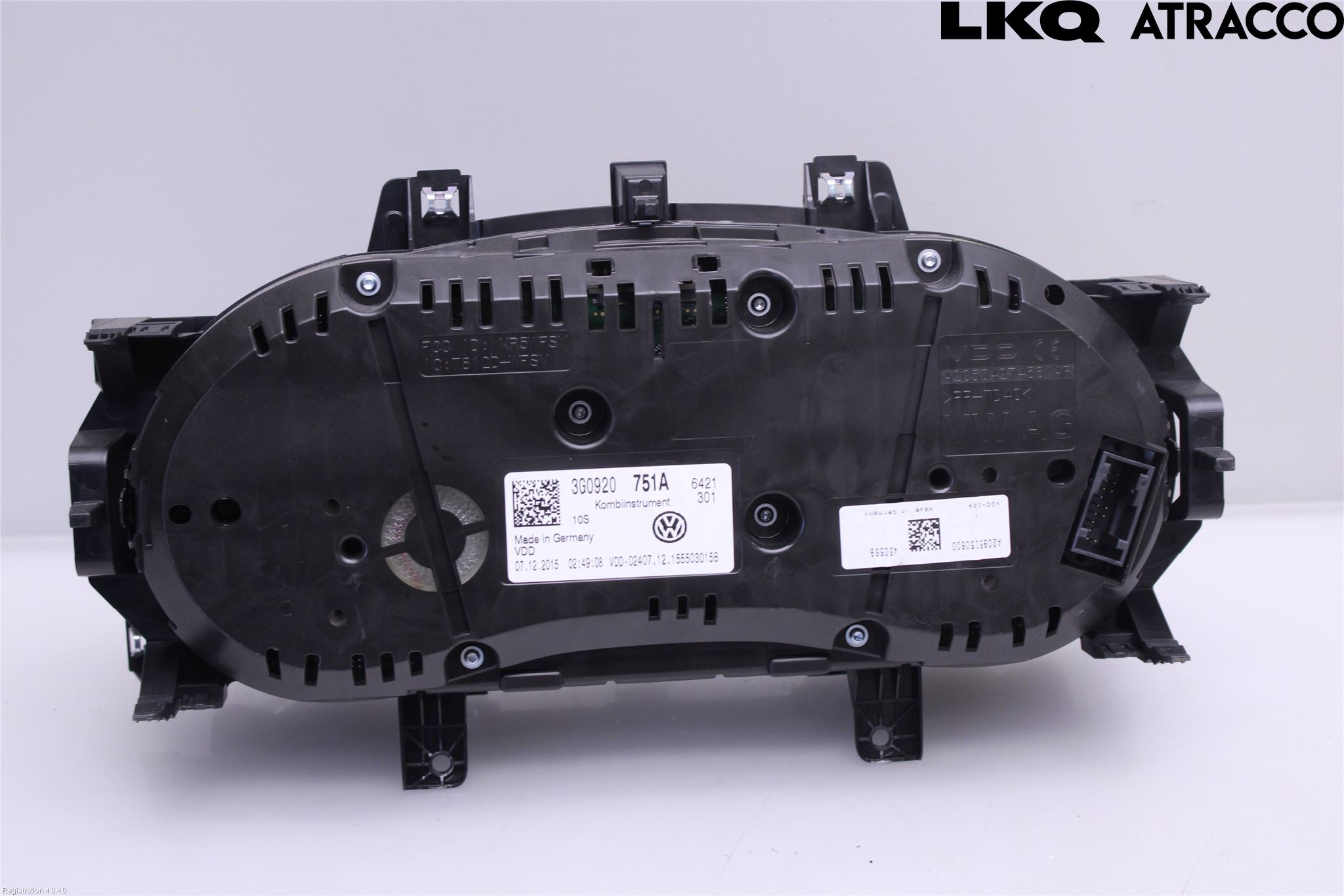 Volkswagen VW PASSAT 15-19 Instrument Komb