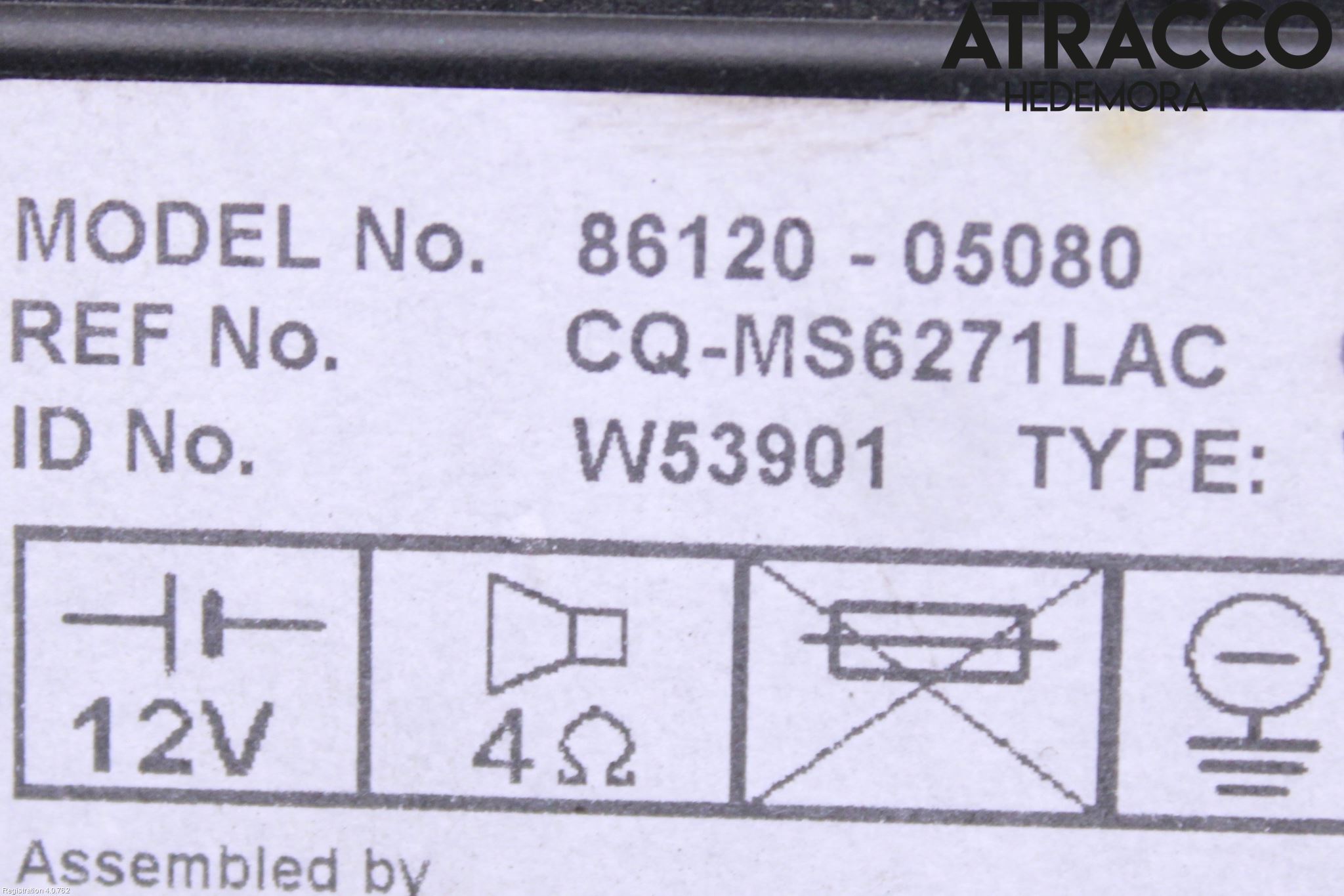 Toyota AVENSIS 03-06 Cd Radio - Multimediapanel