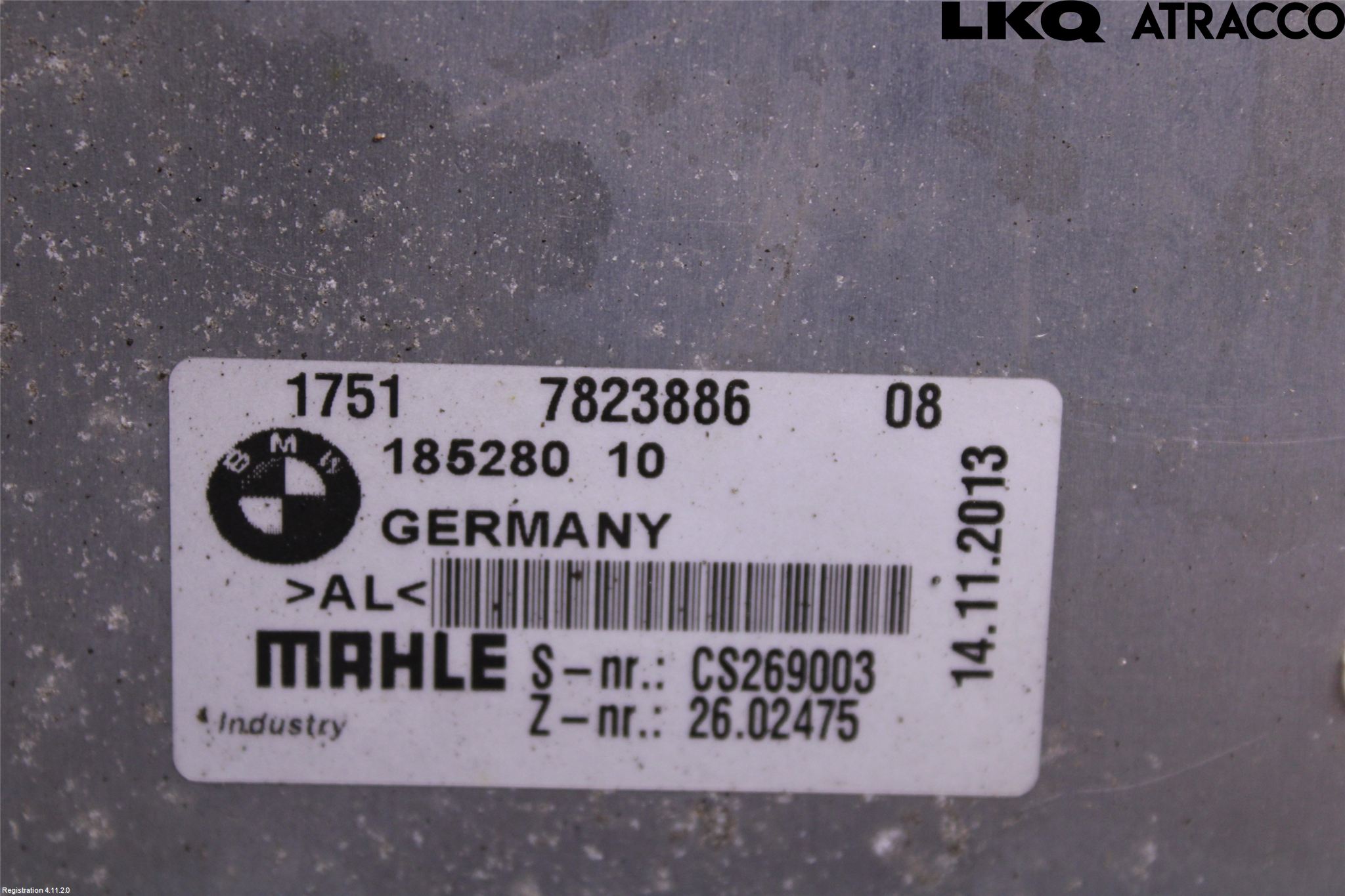 BMW X5 F15 13-18 Laddluft-Intercooler Kyl