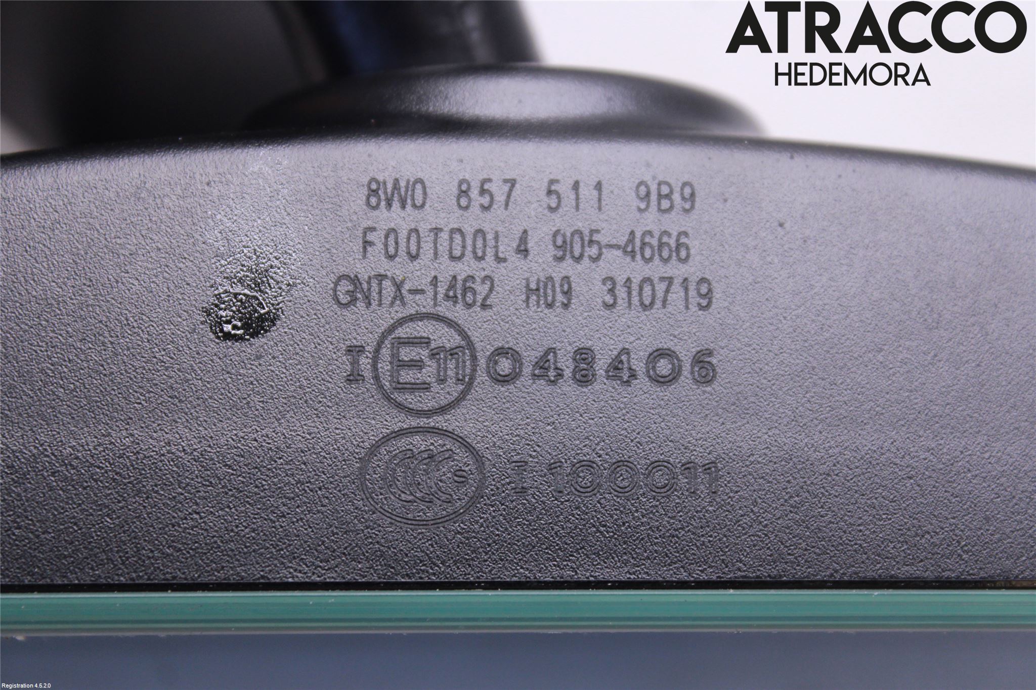 Audi A4/S4 B9 16-19 Spegel Invändig El