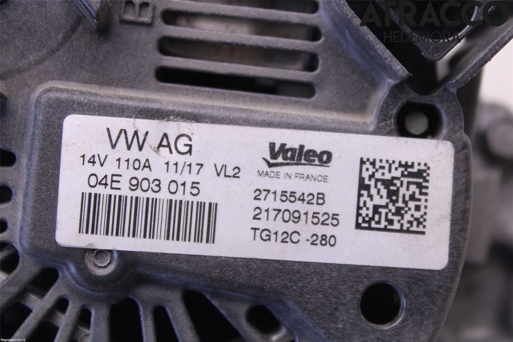 Skoda FABIA 15-21 Generator